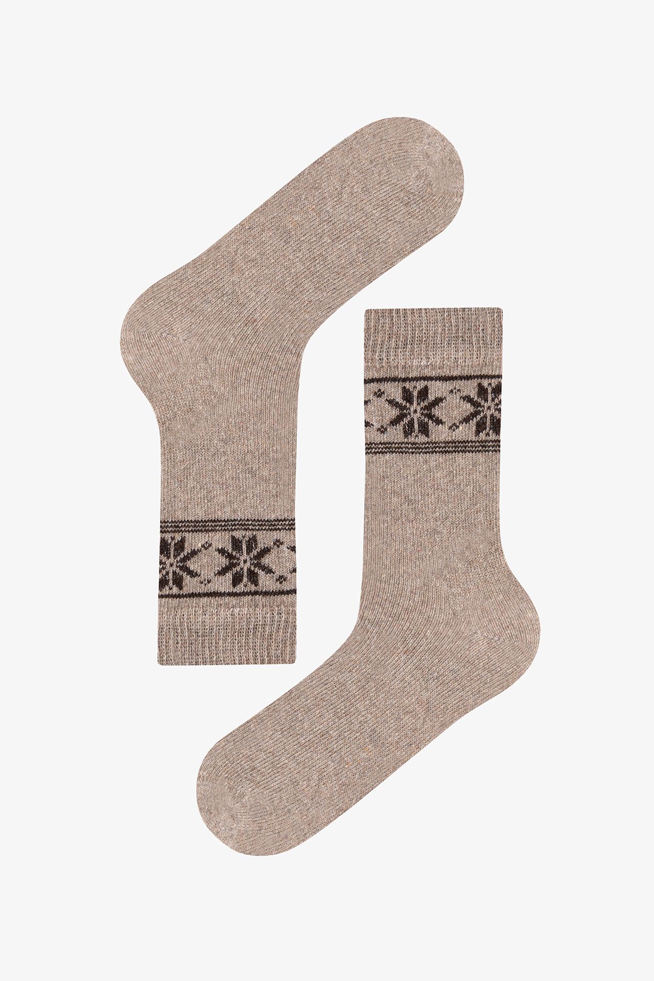 PENTI Men's Terra Classic Diamond Pattern Pair Crew Socks 3