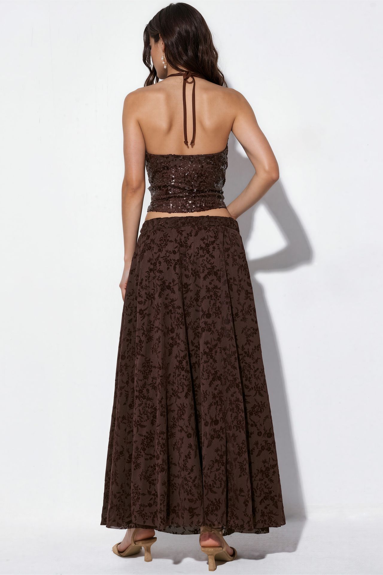 BDART High-Waist Floral Maxi Skirt 3