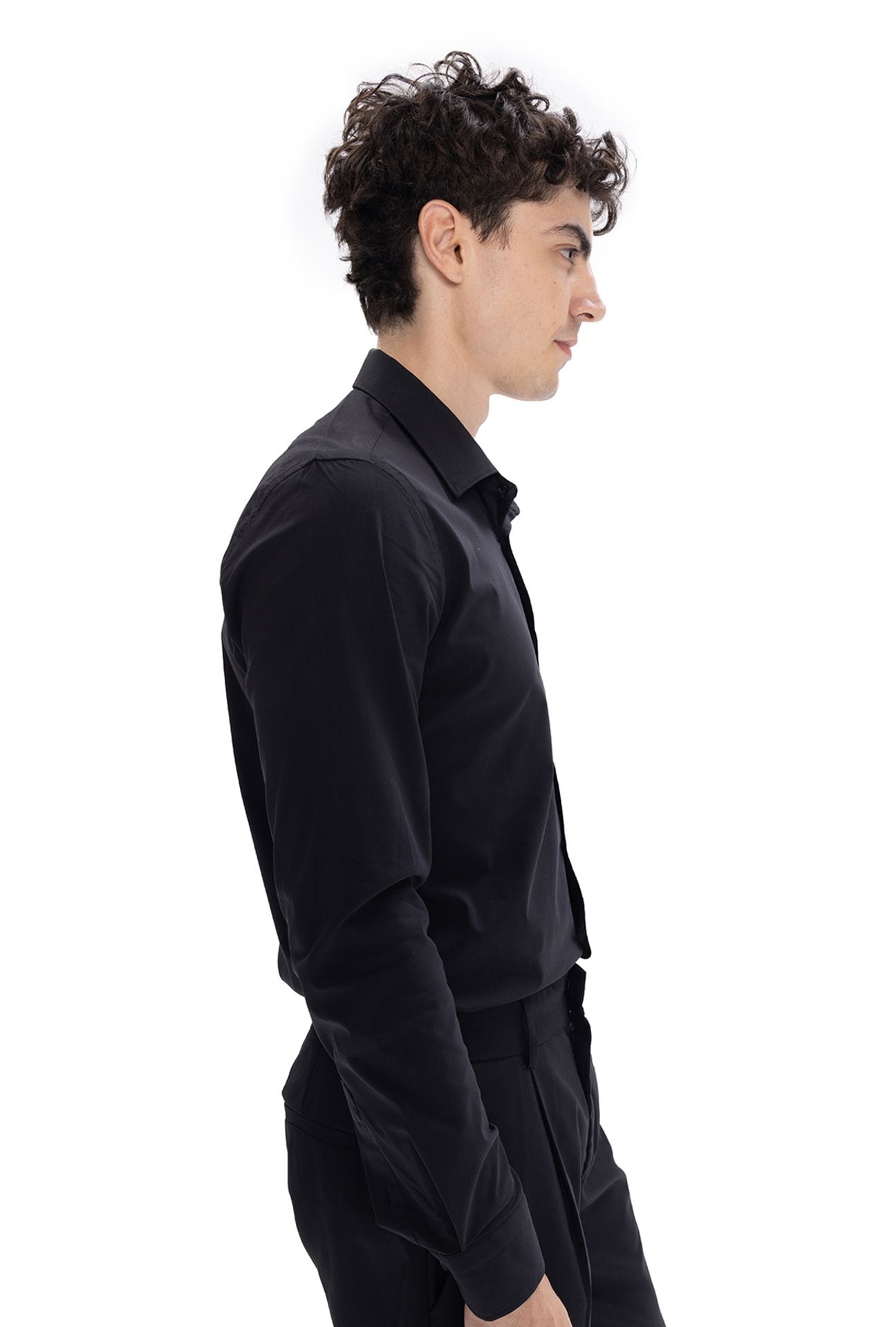 GIESTO Slim Fit Poplin Button-Up Shirt 5