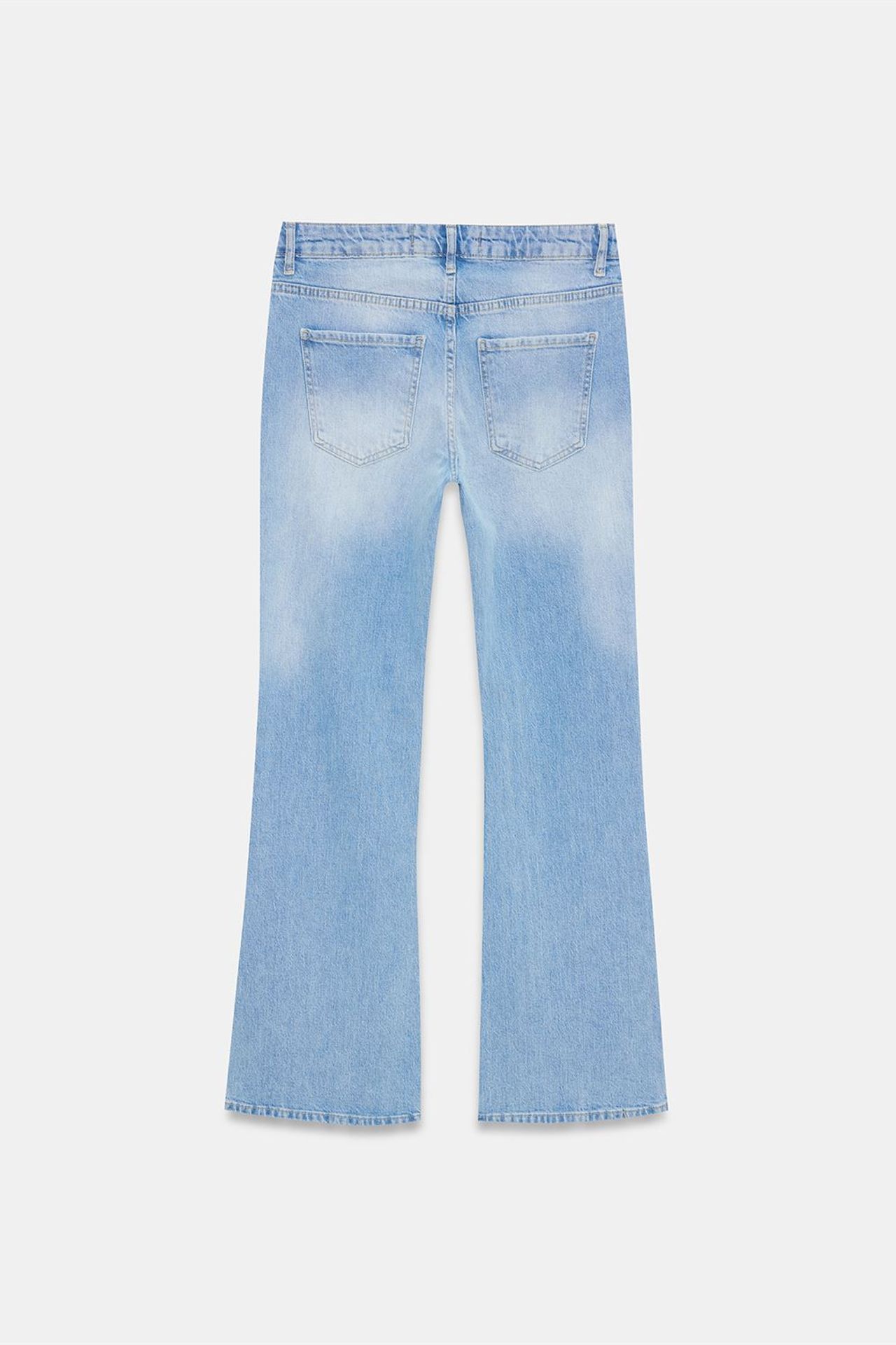 DILVIN Low-waist Bootcut Denim Jeans 6