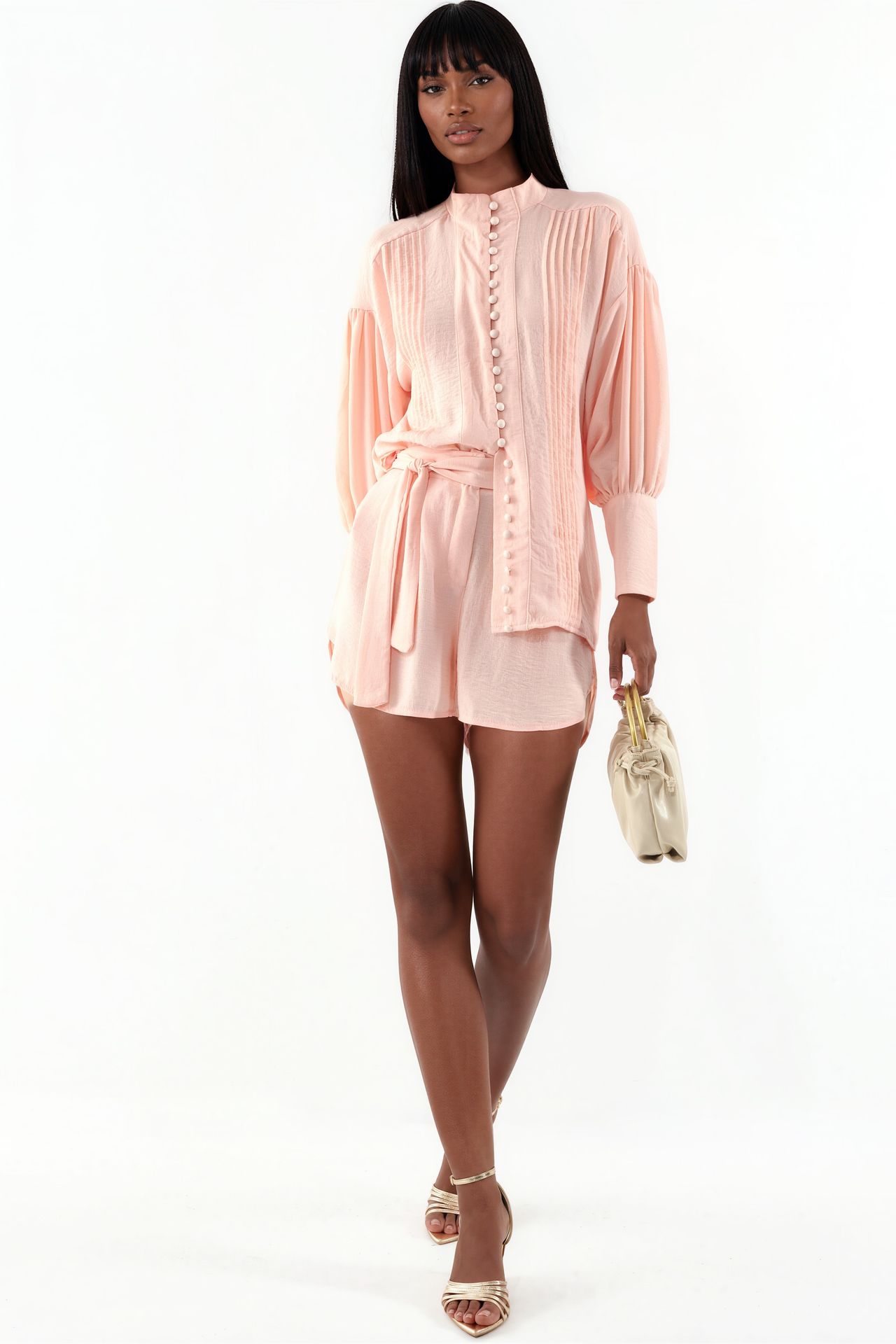 MSN Belted Short Playsuit 3