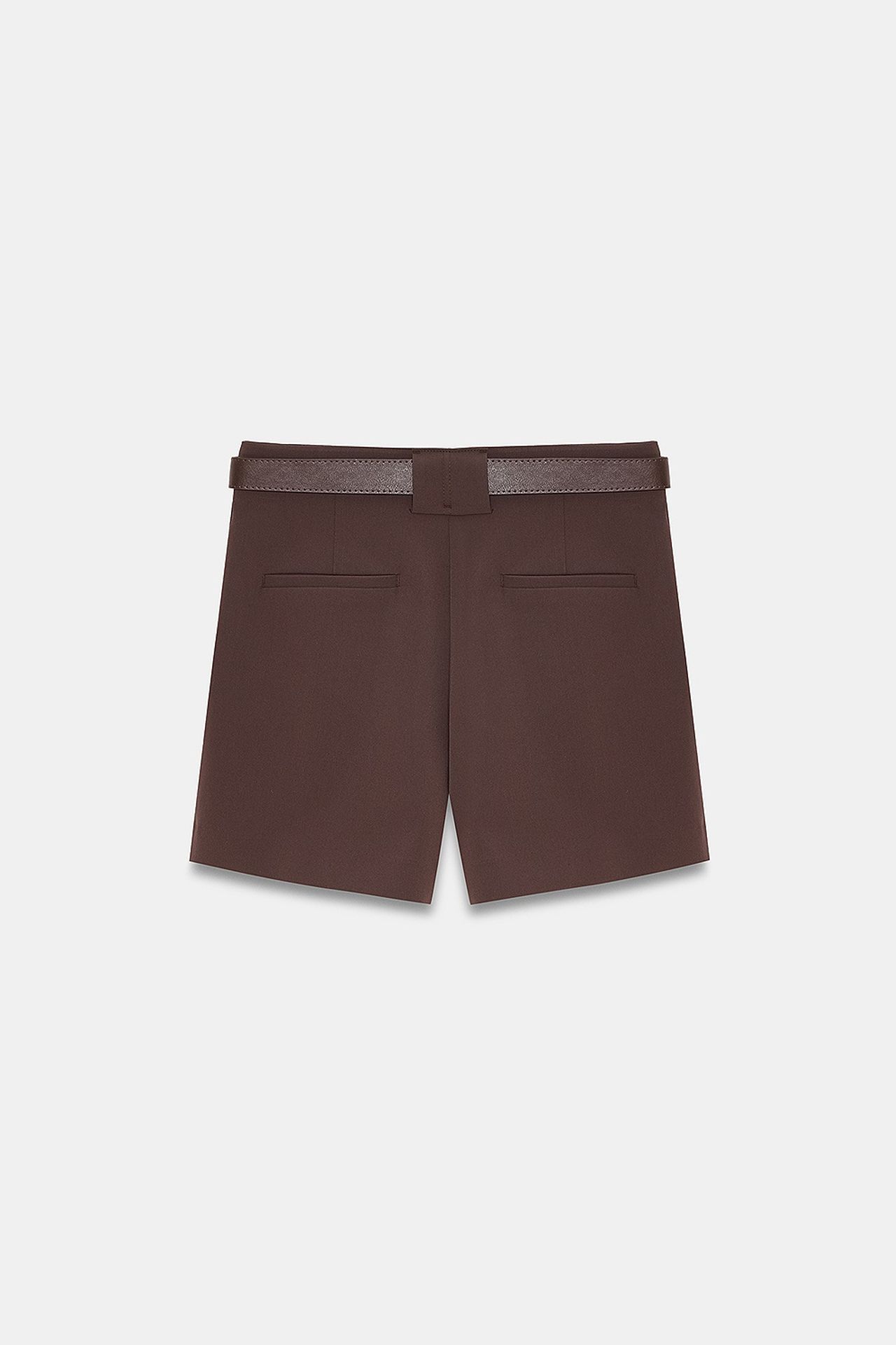 DILVIN Women’s High-Waist Pleated Tailored Shorts