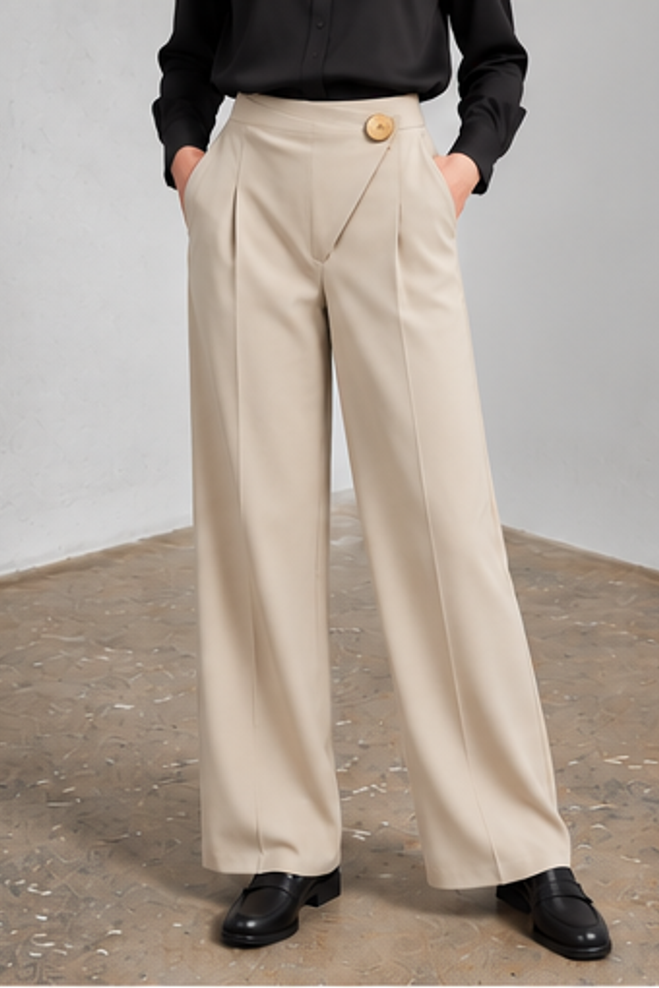 MY FASHION Straight Leg Pants 2