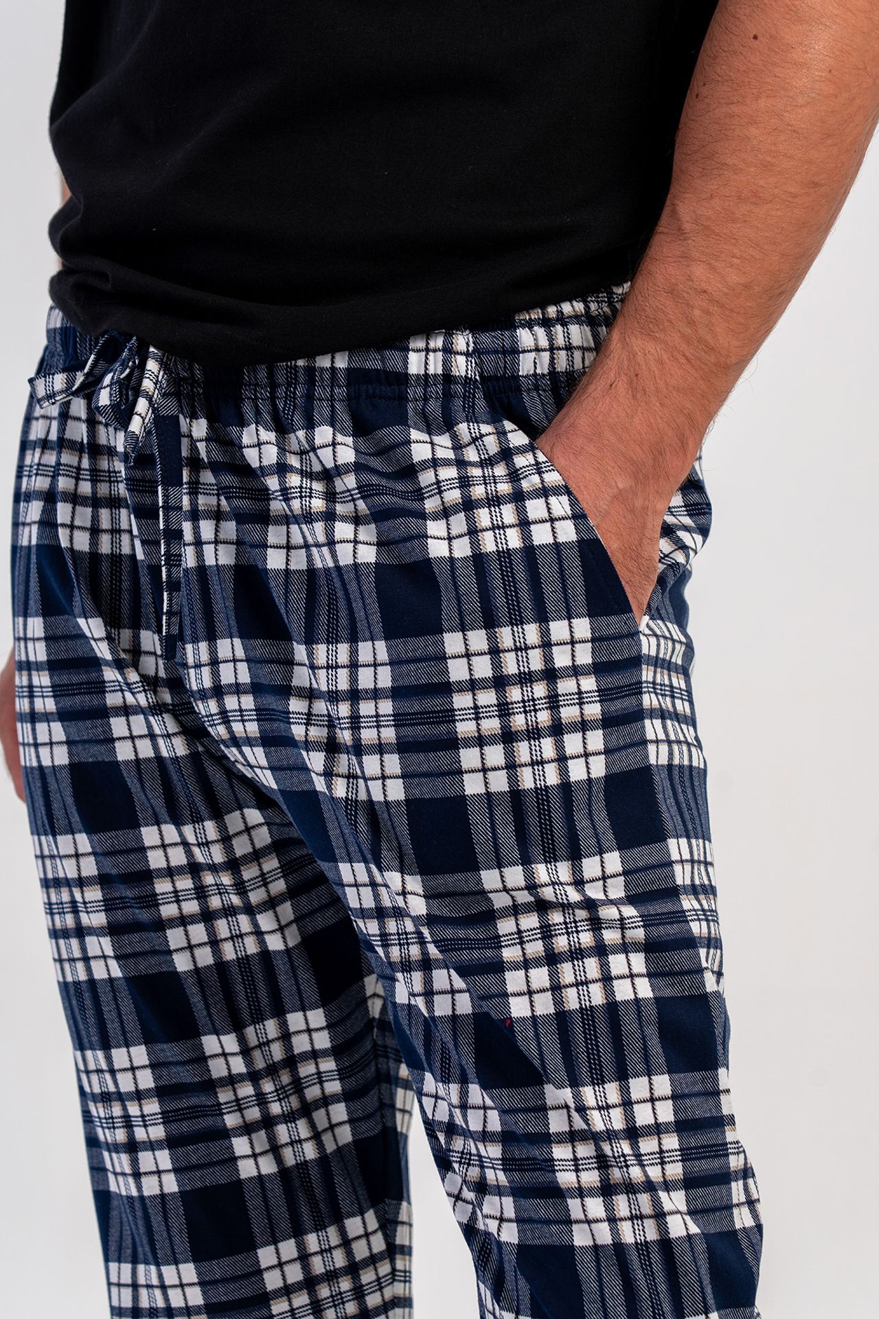 YAKE Rahat Düz Paça Pijama Altı 2