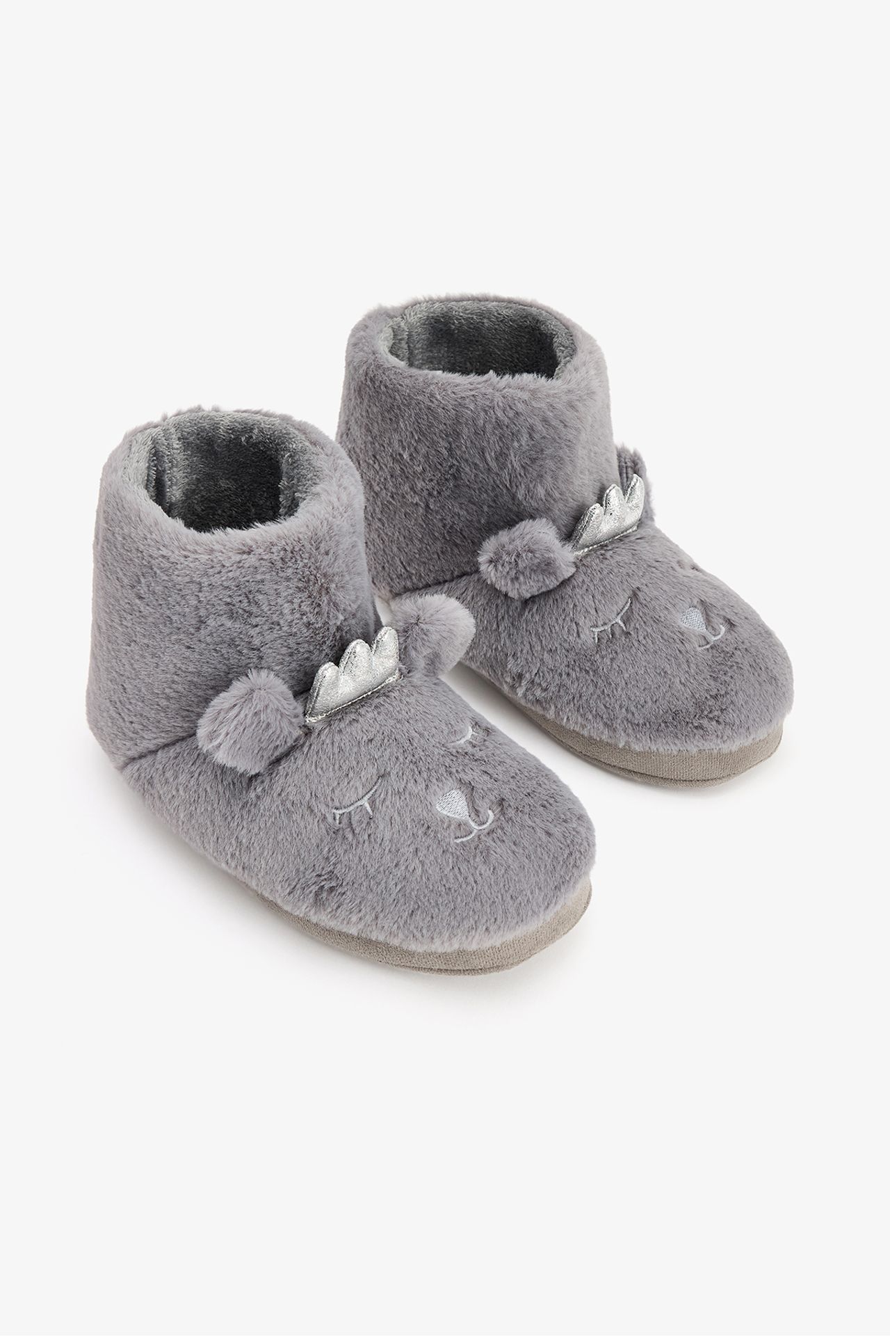 PENTI Animal Embroidered Softy Home Booties 2