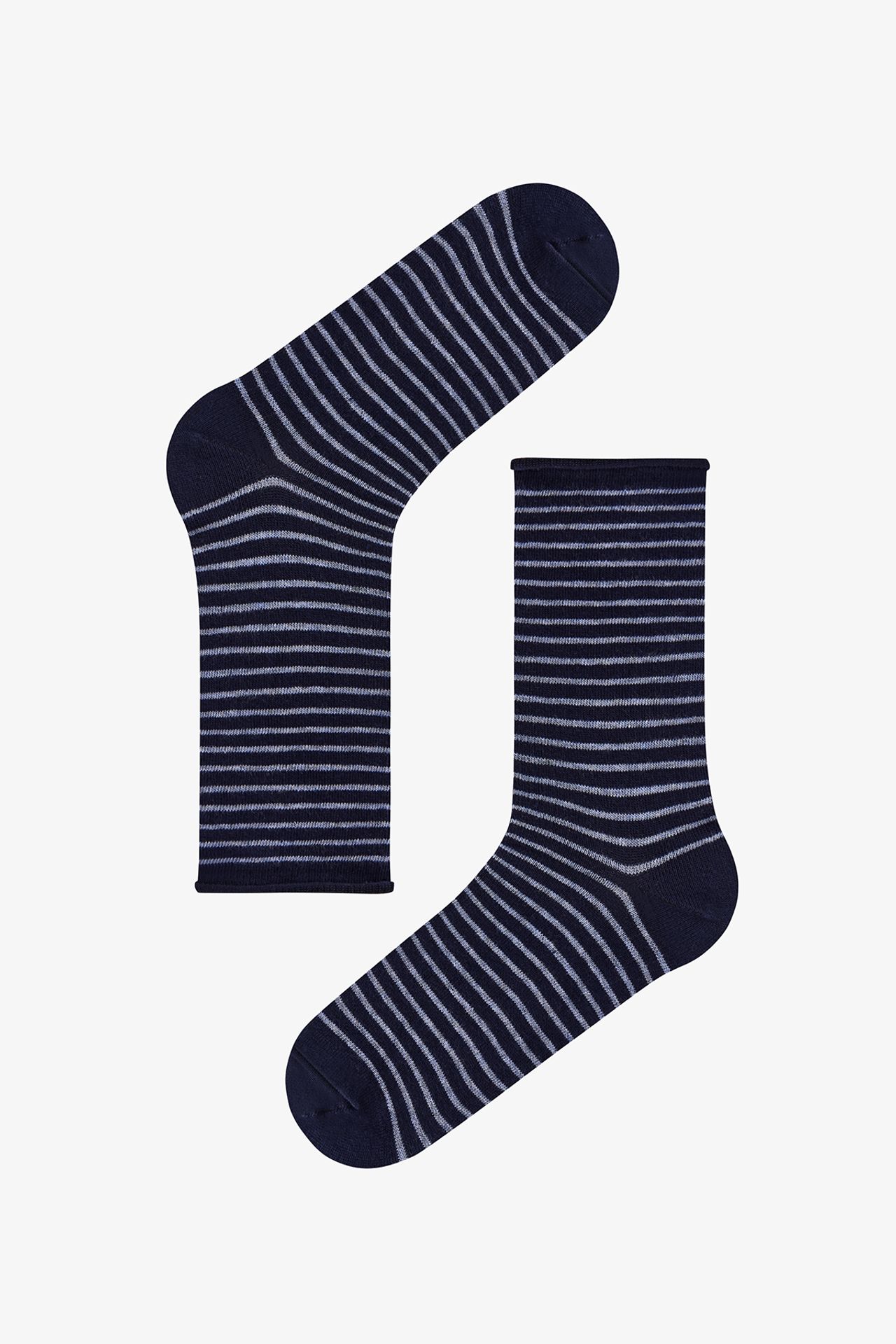 PENTI Relax Line Striped Pair Of Crew Socks 3
