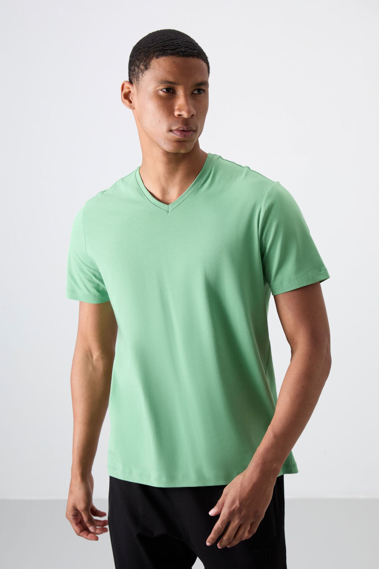 TOMMY Men's V-Neck Short Sleeve T-Shirt 2