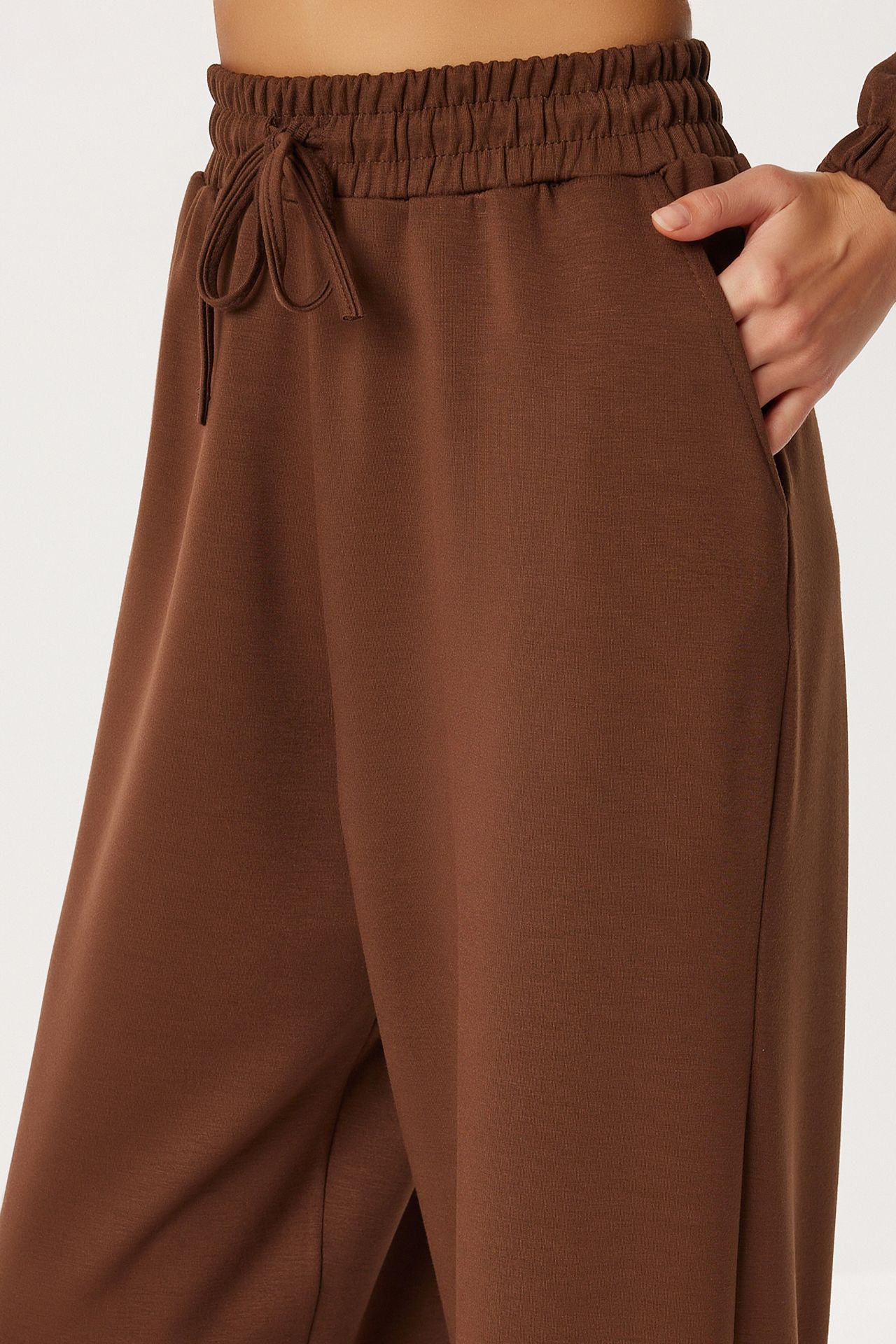 ISTANBUL Pocket Detail Jacket &  Wide Leg Pants Two-Piece Set 5
