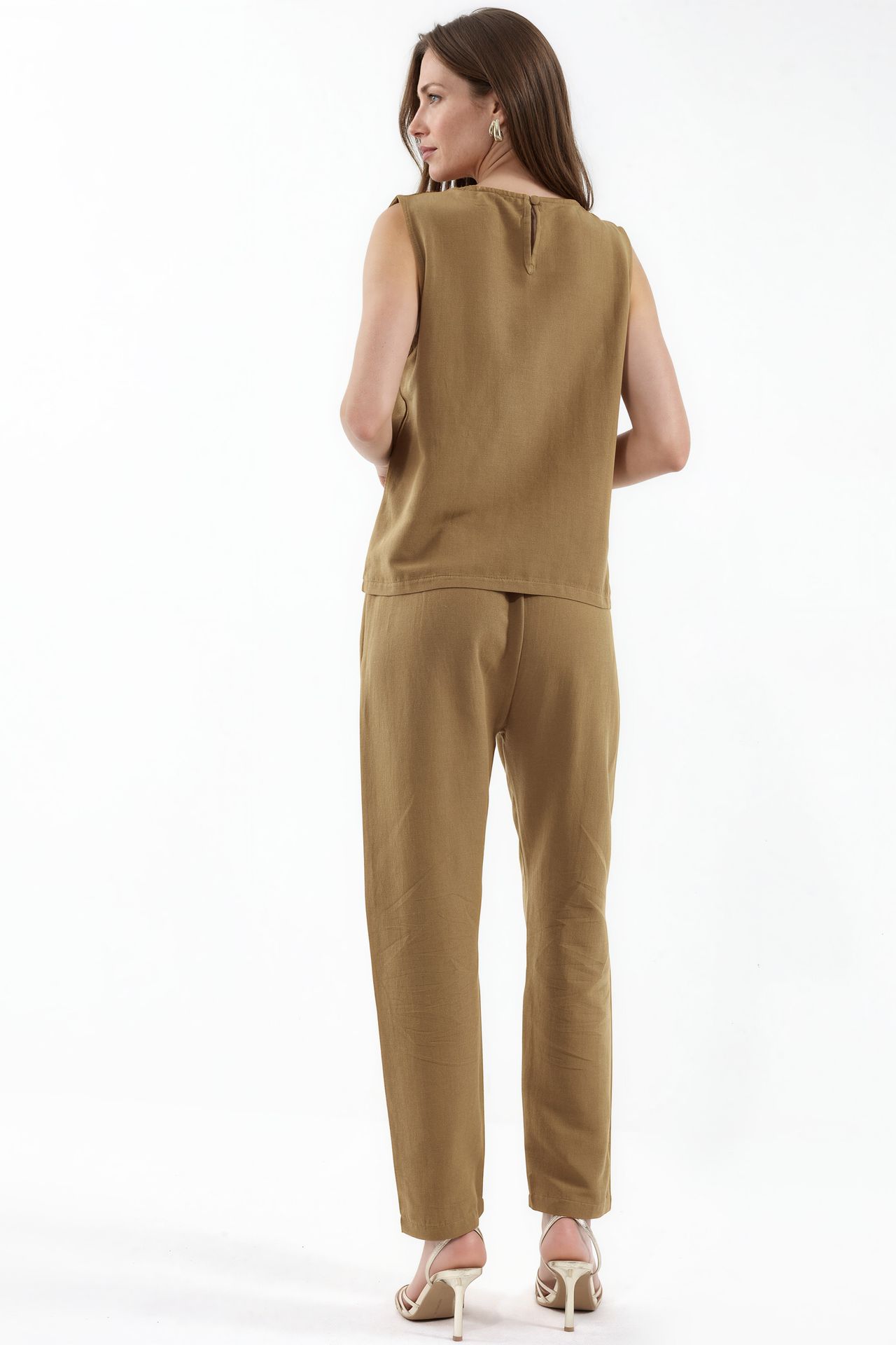 MSN Cotton Linen Viscose Two-Piece Coord 3