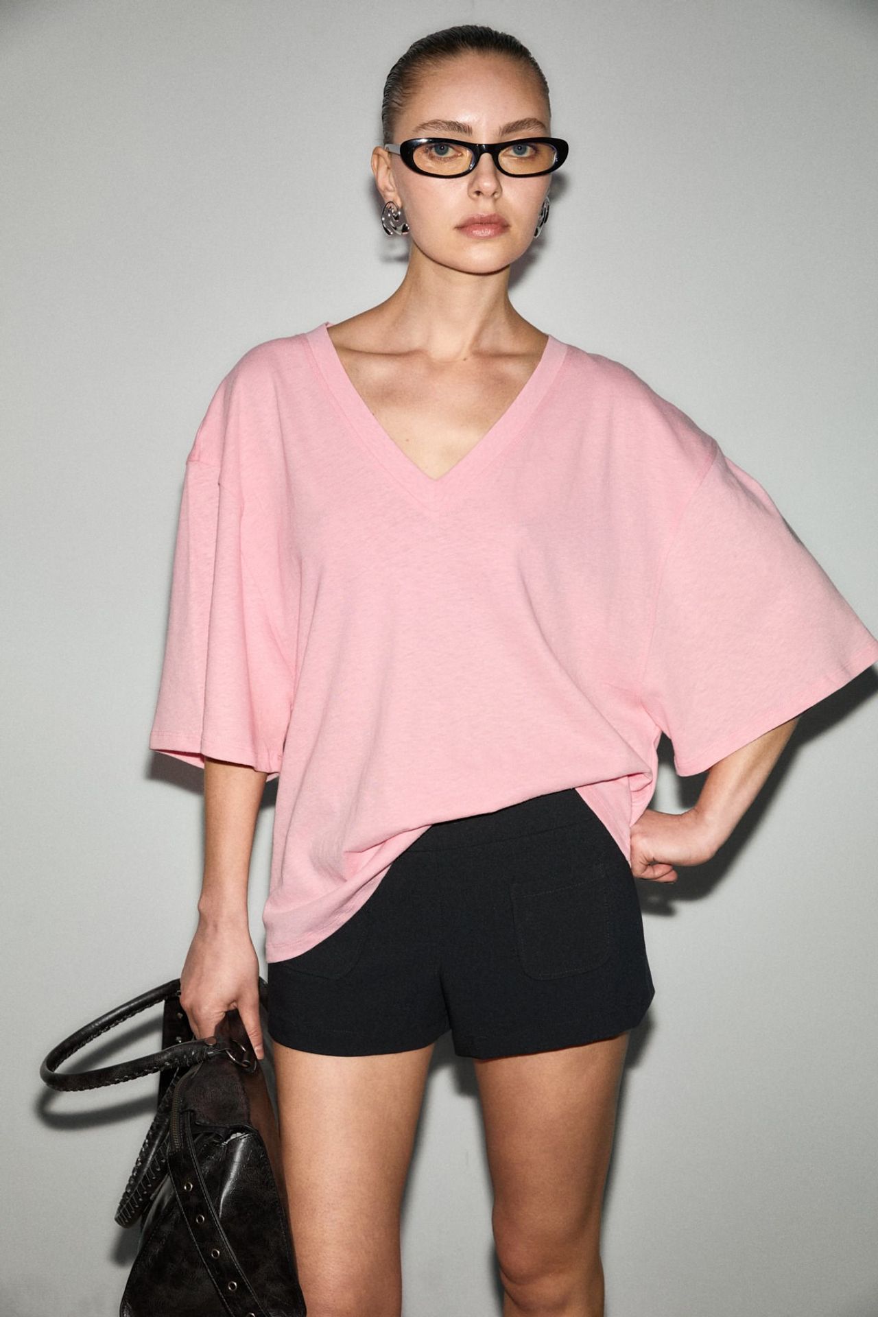 GRIMELANGE Short Sleeve Straight Fit T-Shirt 1