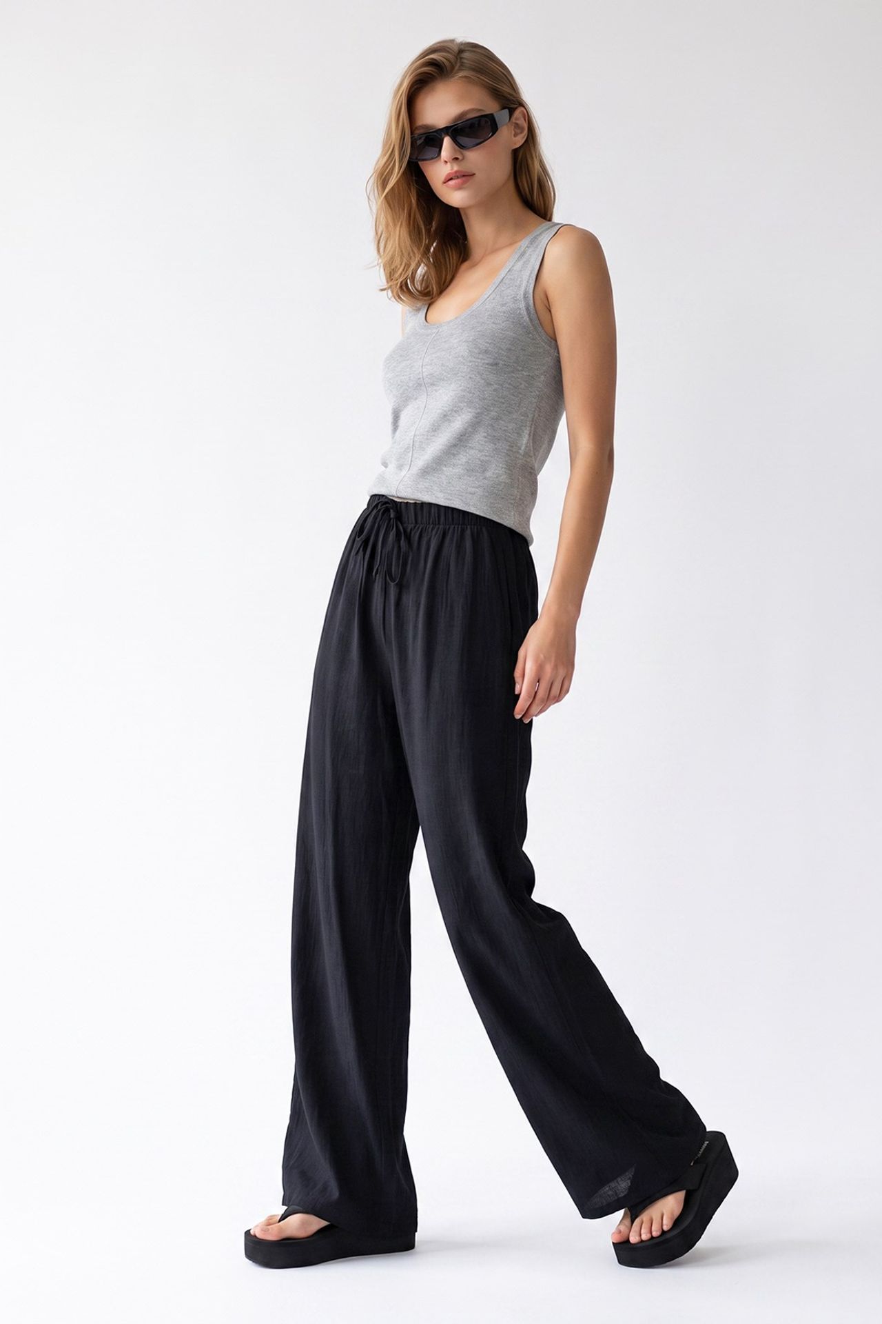 MIXRAY Women's Cotton Pants