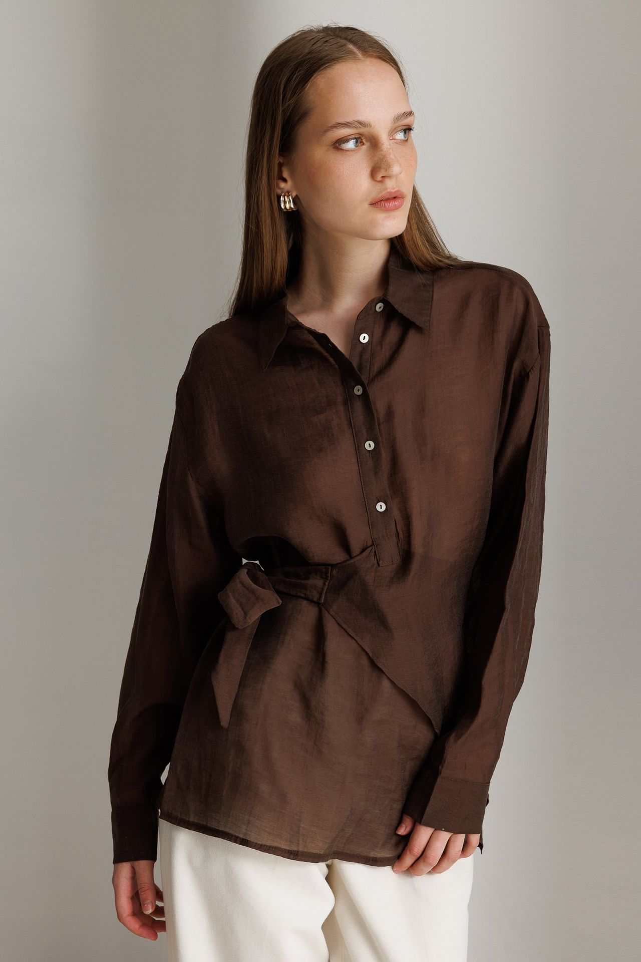 MIXRAY Women's Cotton Shirt 2