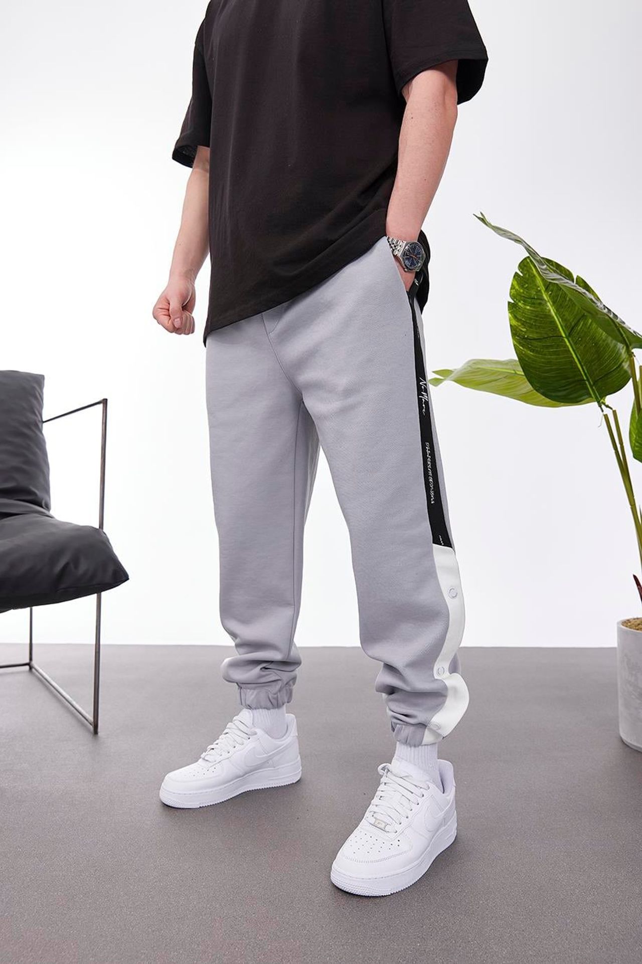 NOMARC Renk Bloklu Jogger Eşofman Altı 3