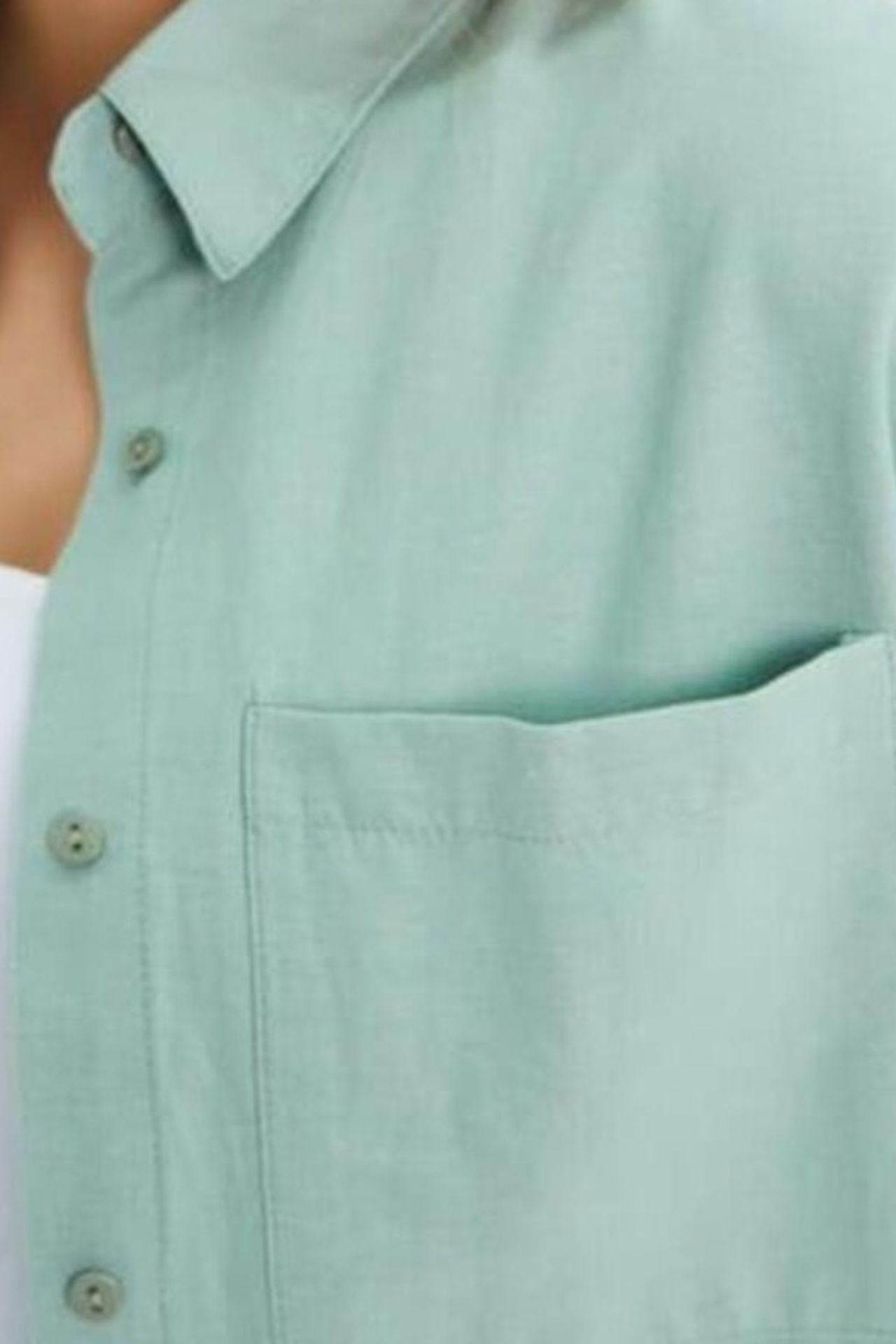 MIXRAY Short Sleeve Shirt with Pockets 4
