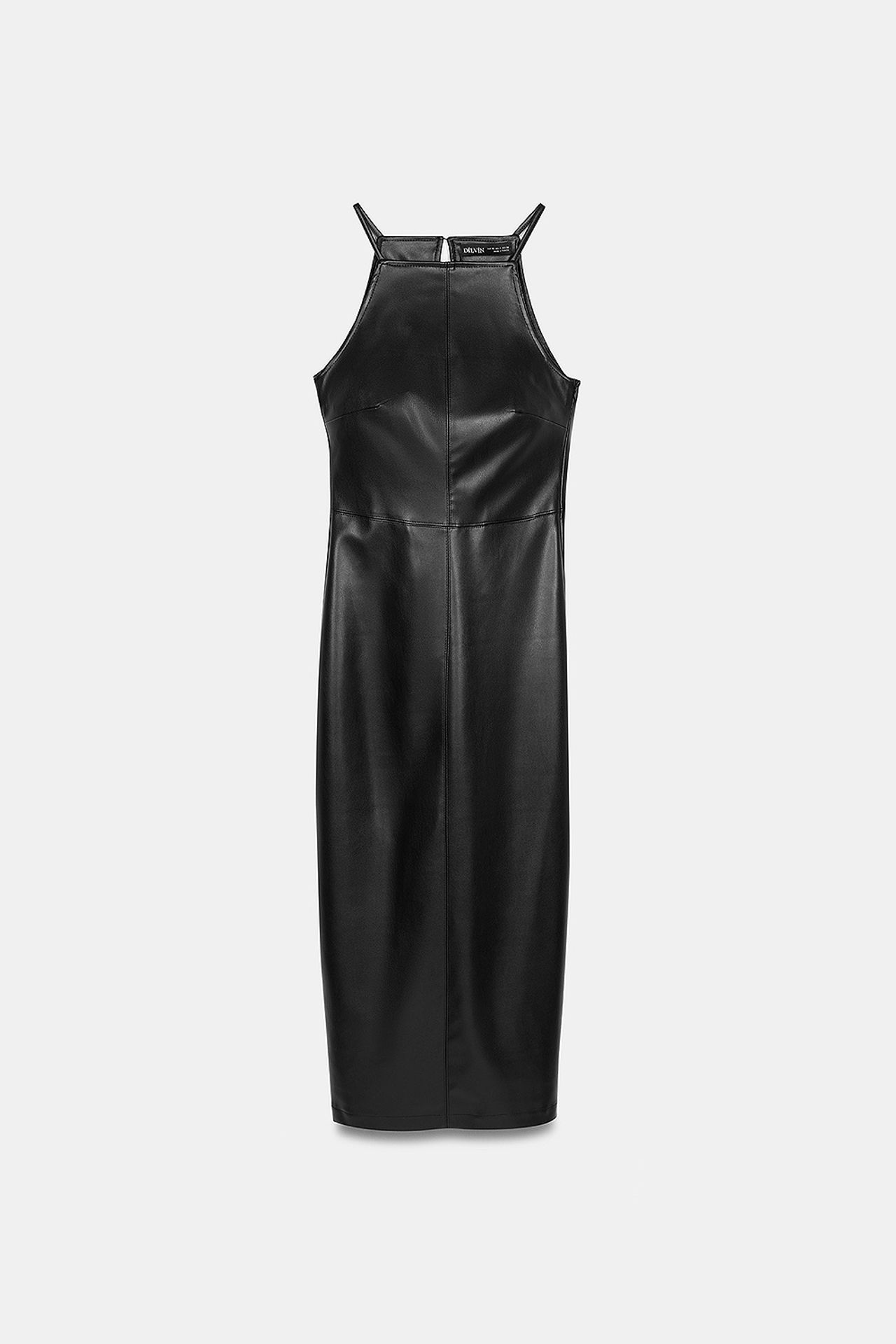 DILVIN Halter Neck Midi Dress 5