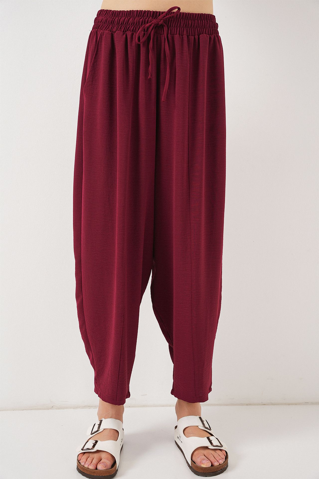 BDART Textured Salwar Pants with Drawstring Waist 4