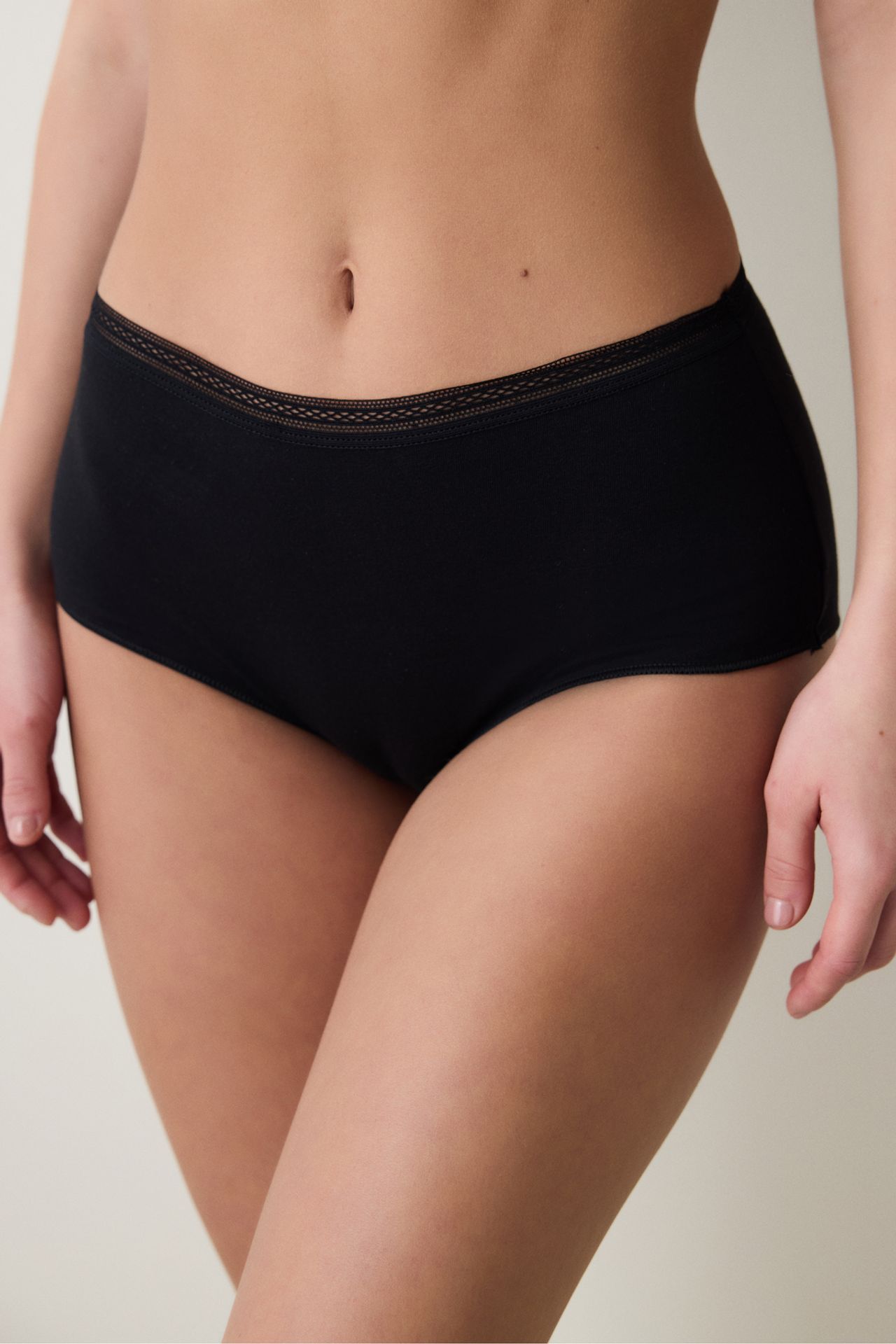 PENTI Women's EASY TRIM High Waist Cotton 1
