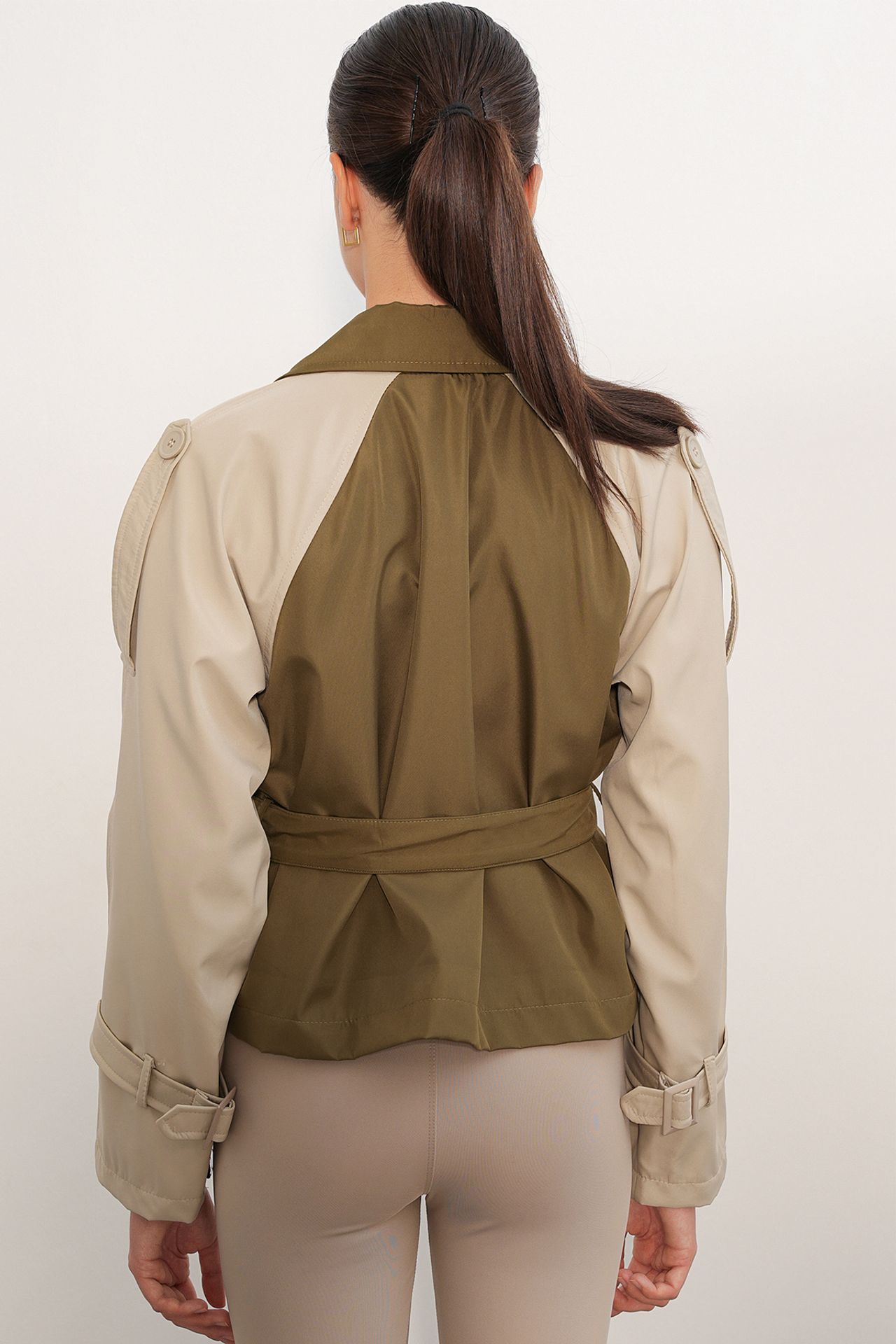 BDART Short Belted Trench Coat
