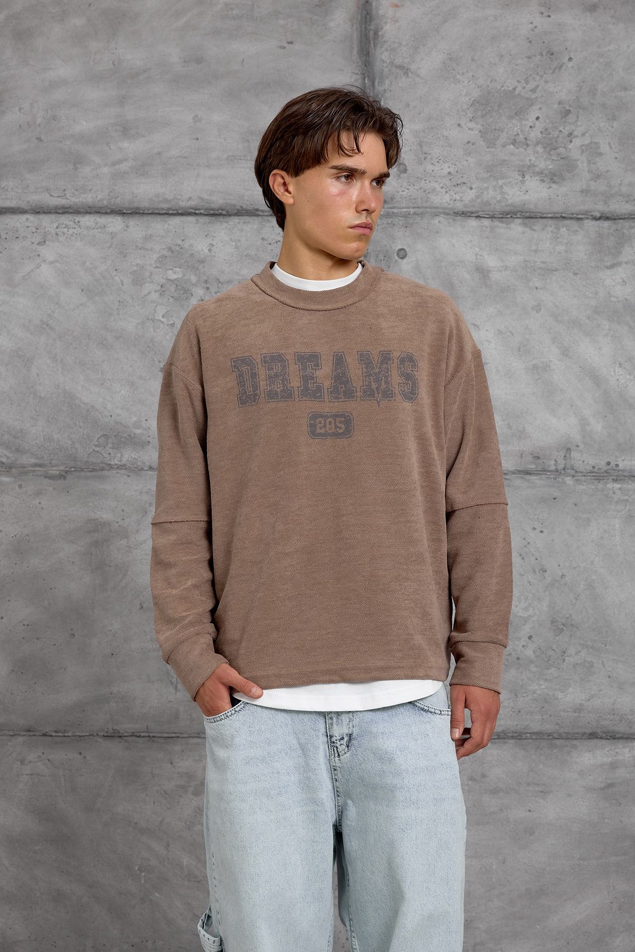 NOMARC Regular Kalıp Bisiklet Yaka Sweatshirt 1