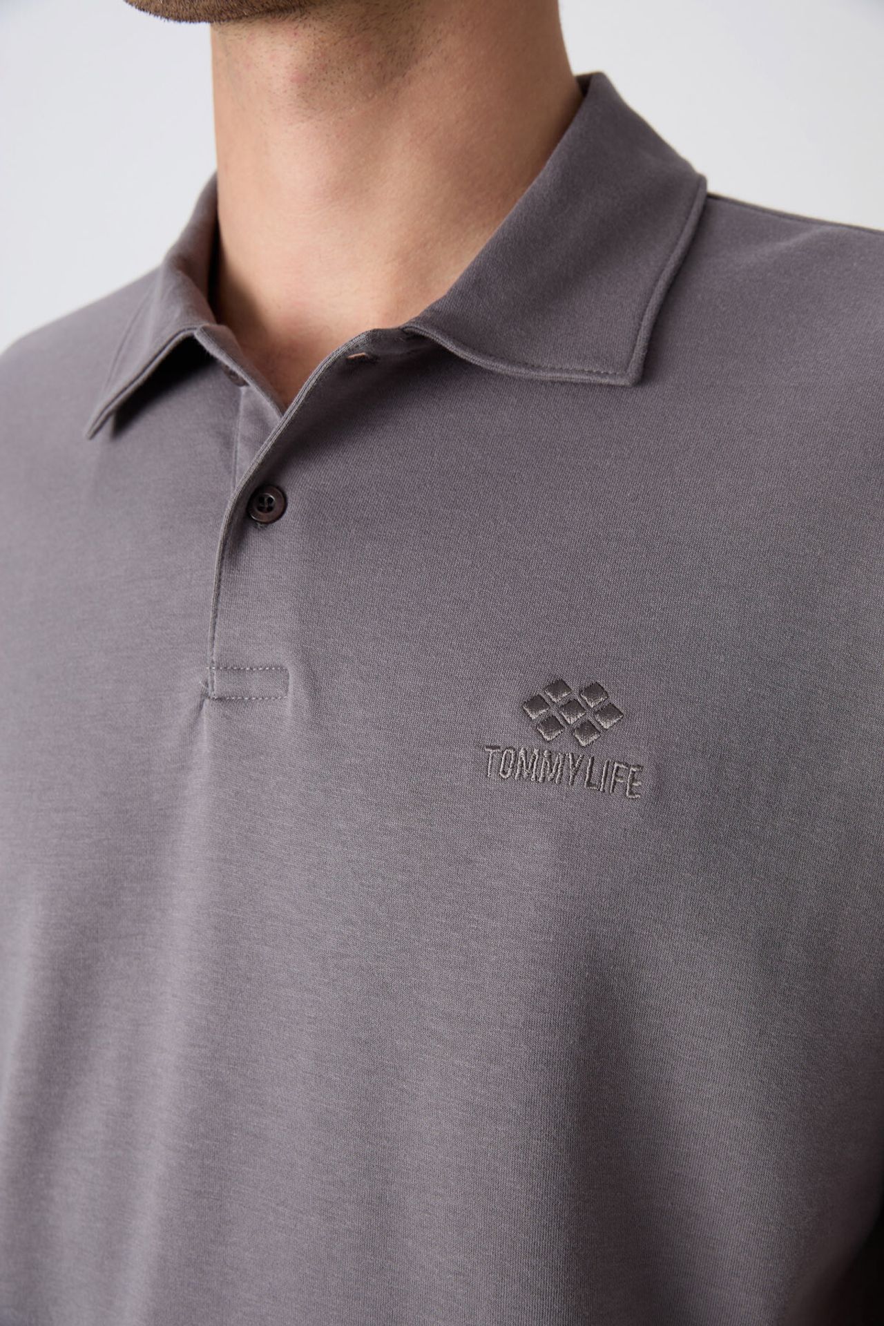 TOMMY Men's Oversized Polo T-Shirt 4