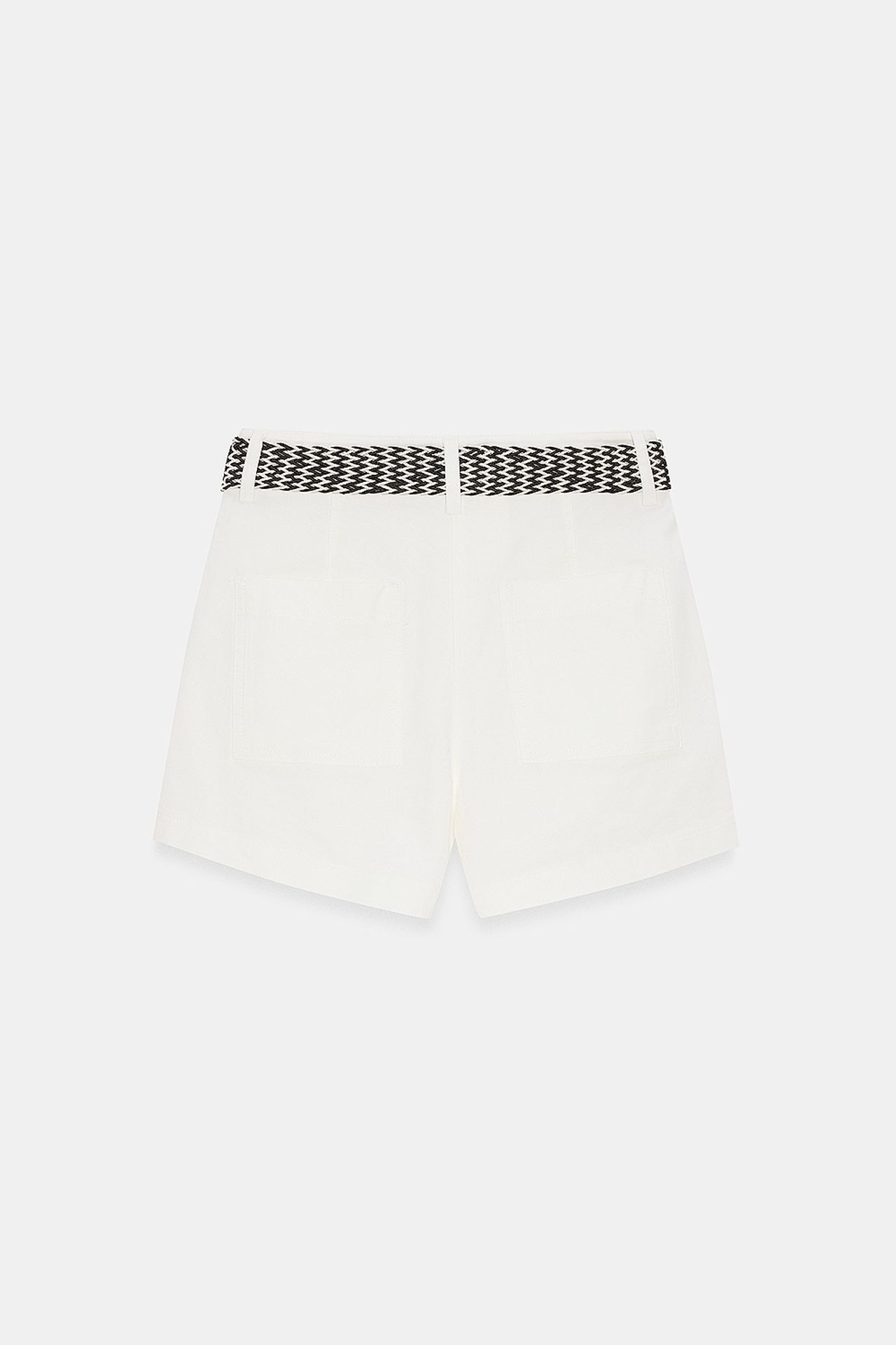 DILVIN High-Waist Tailored Shorts With Belt 7