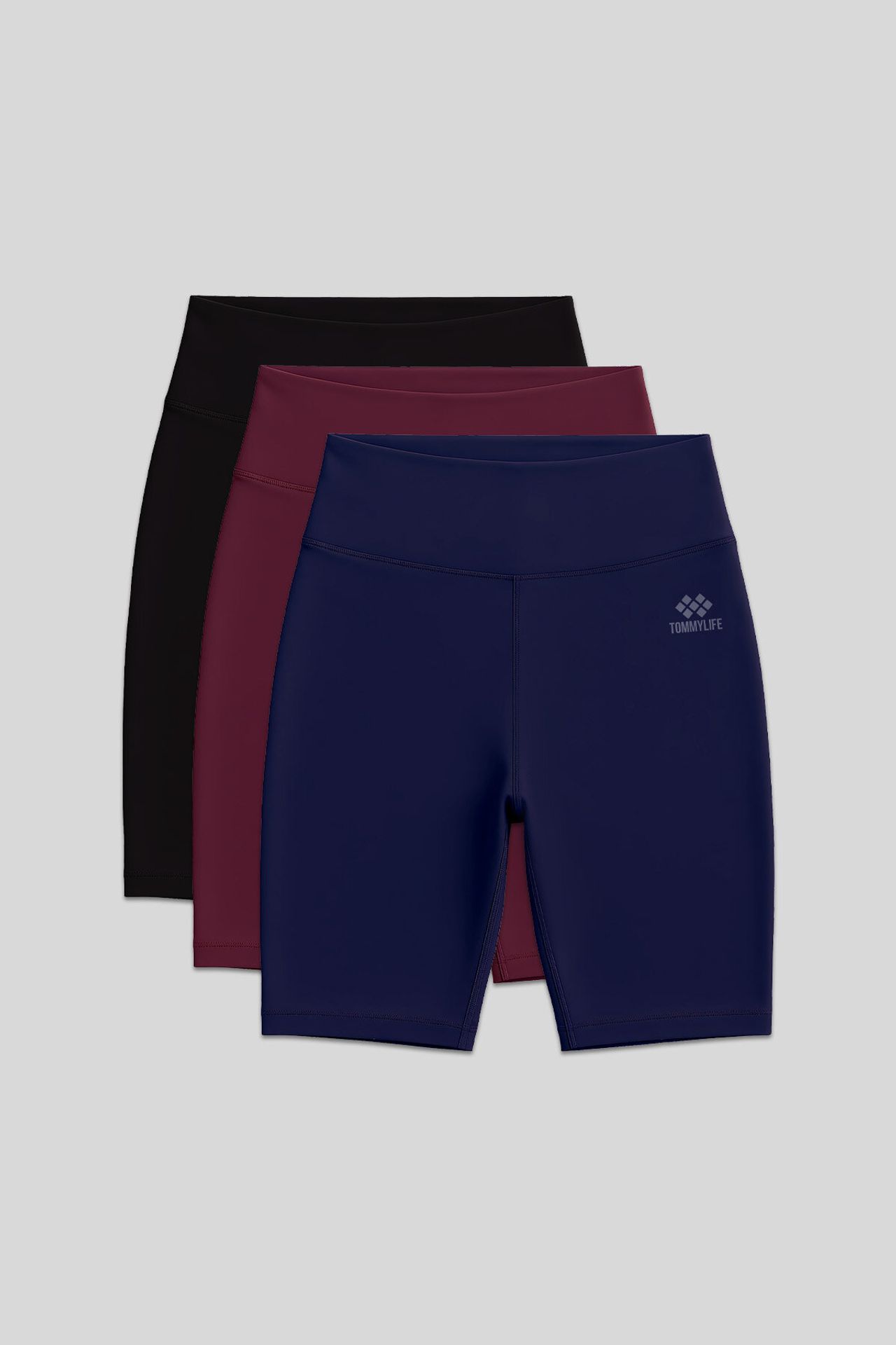 TOMMY Short High-waist Slim-fit Sports Leggings 1