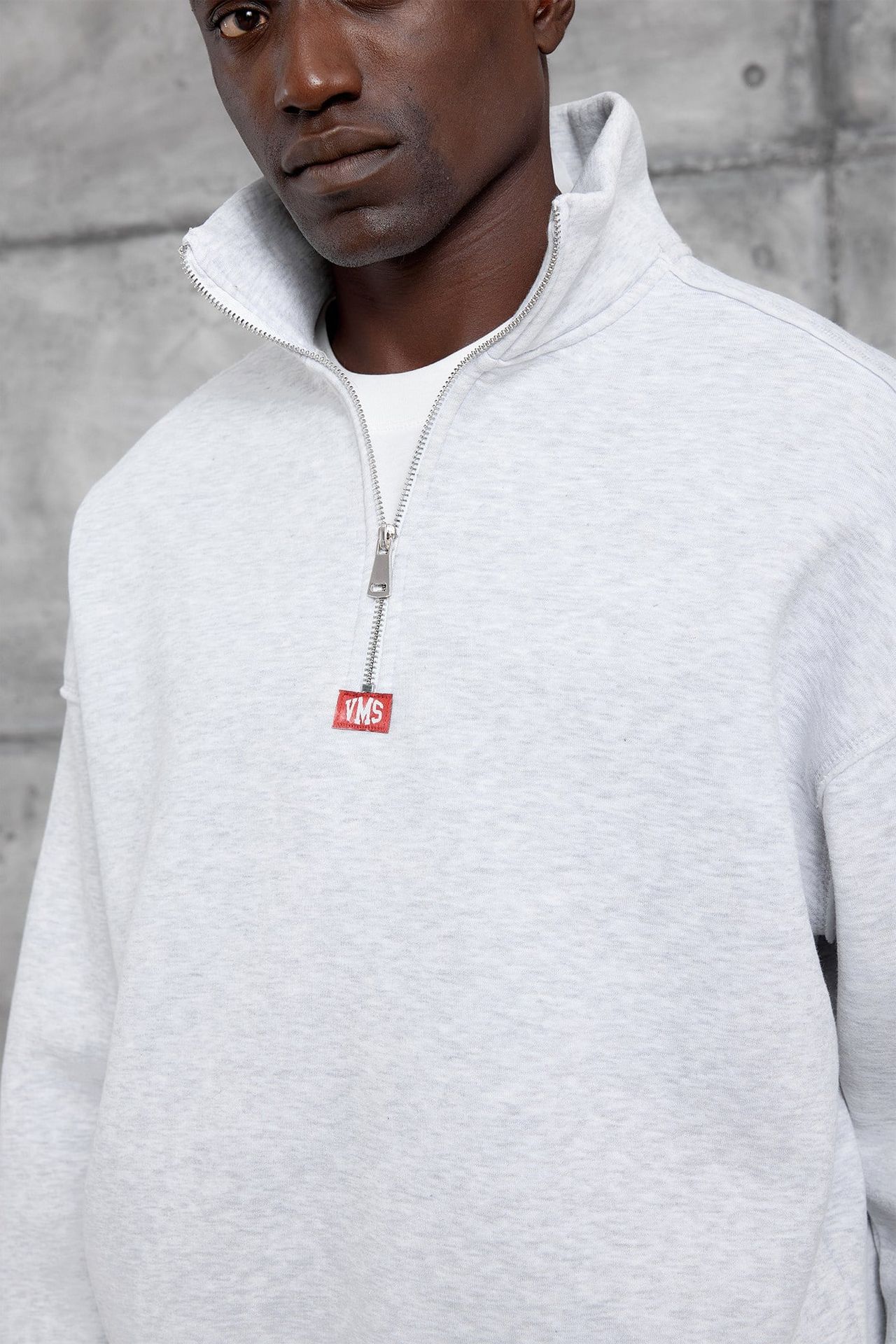 NOMARC Bol Kesim Yarım Fermuarlı Uzun Kollu Sweatshirt 3
