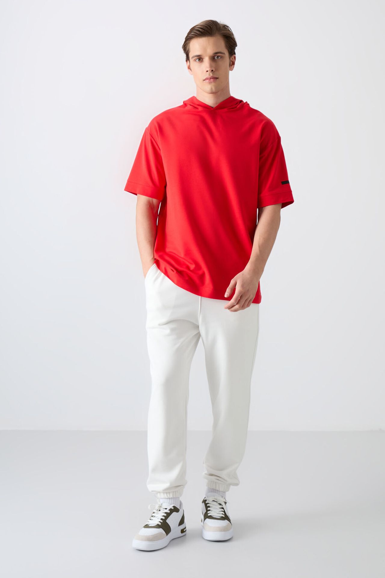 TOMMY Oversized Hooded Short-Sleeve T-Shirt 2