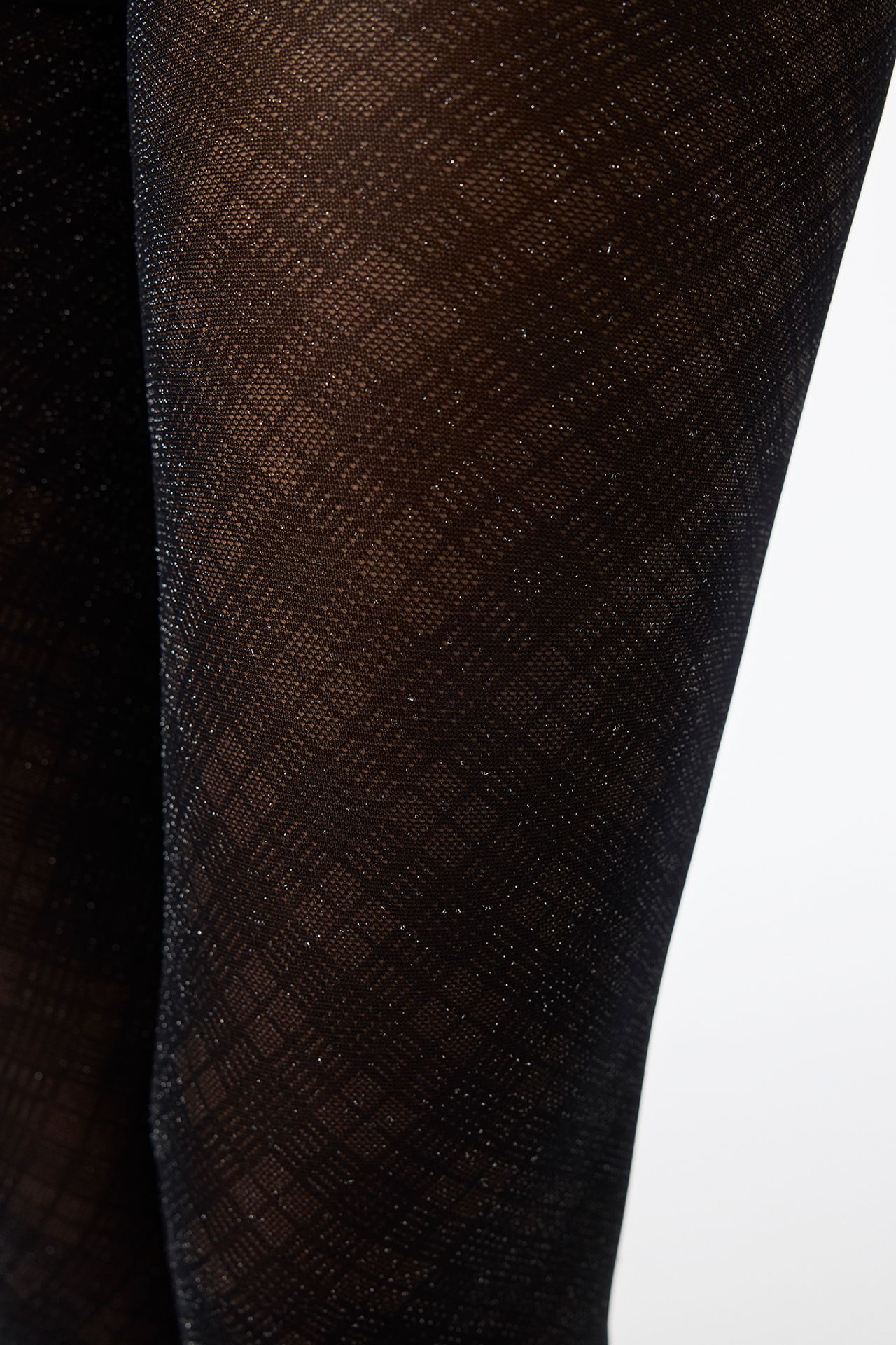 PENTI Shiny Checked Geometric Print Tights 2