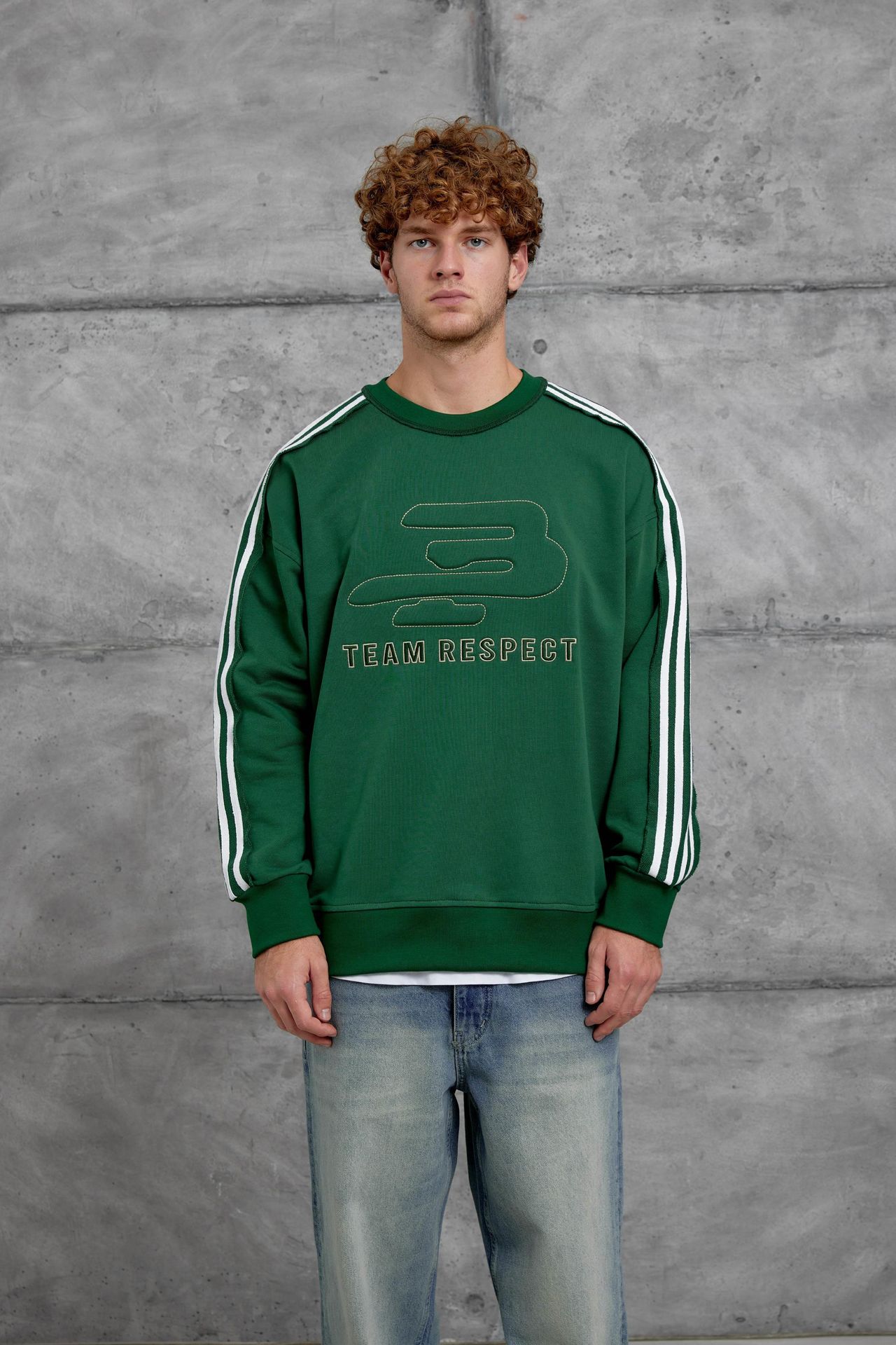 NOMARC Rahat Kesimli Bisiklet Yaka Sweatshirt 5