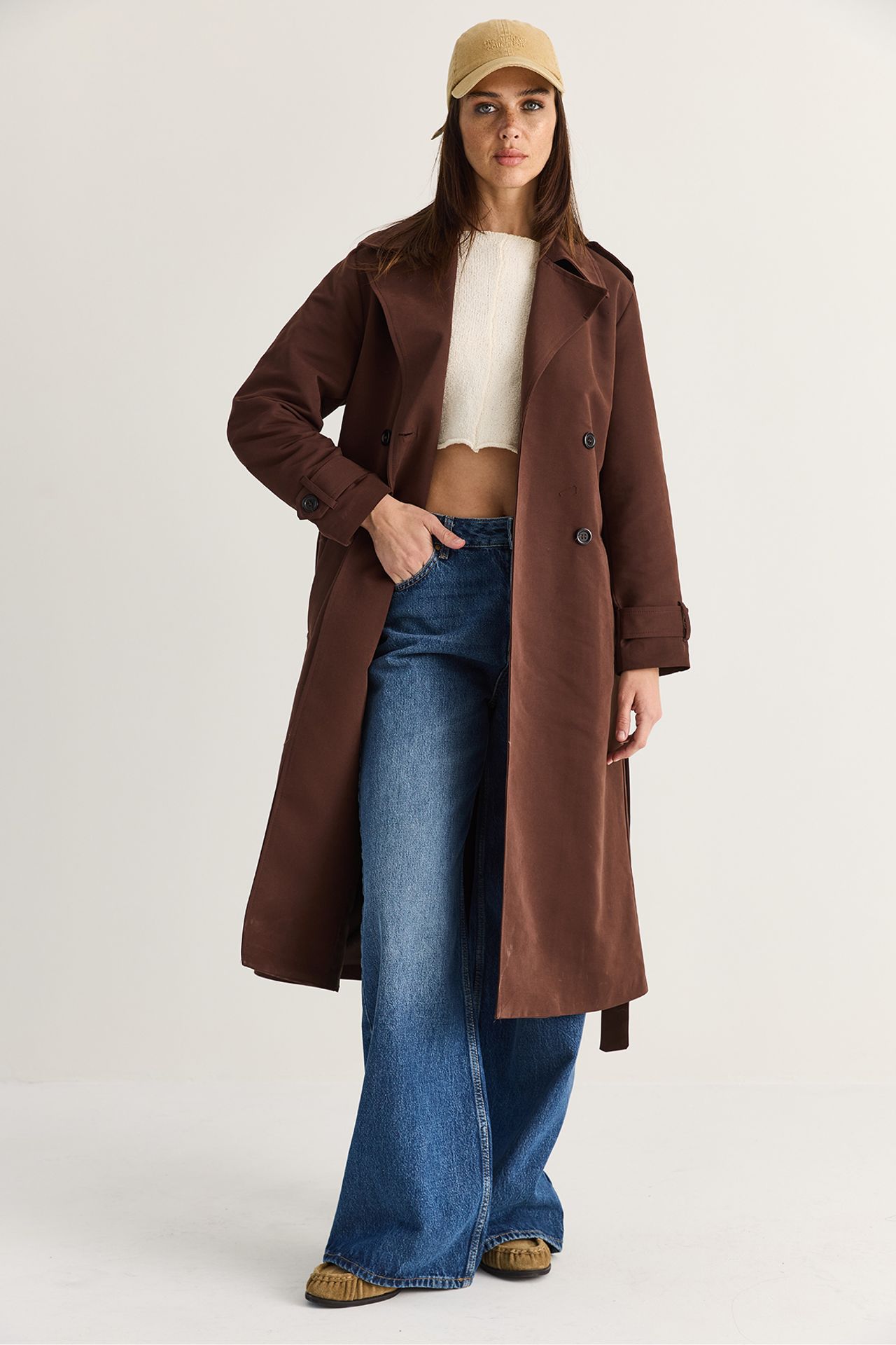 LUCCI Women's Trench Coat 5