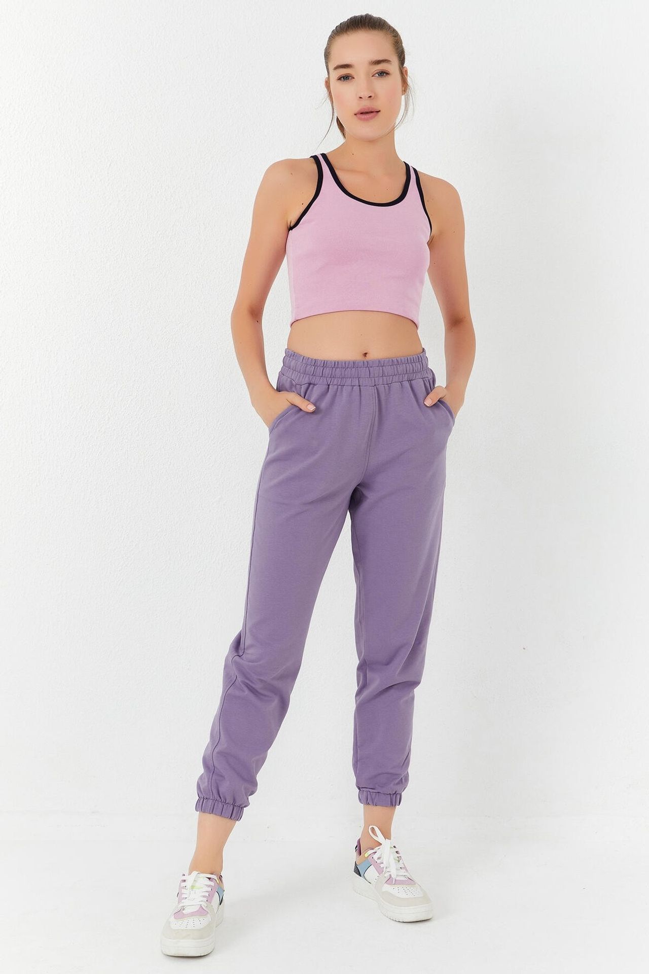 TOMMY Ribbed Sleeveless Crop Top 4