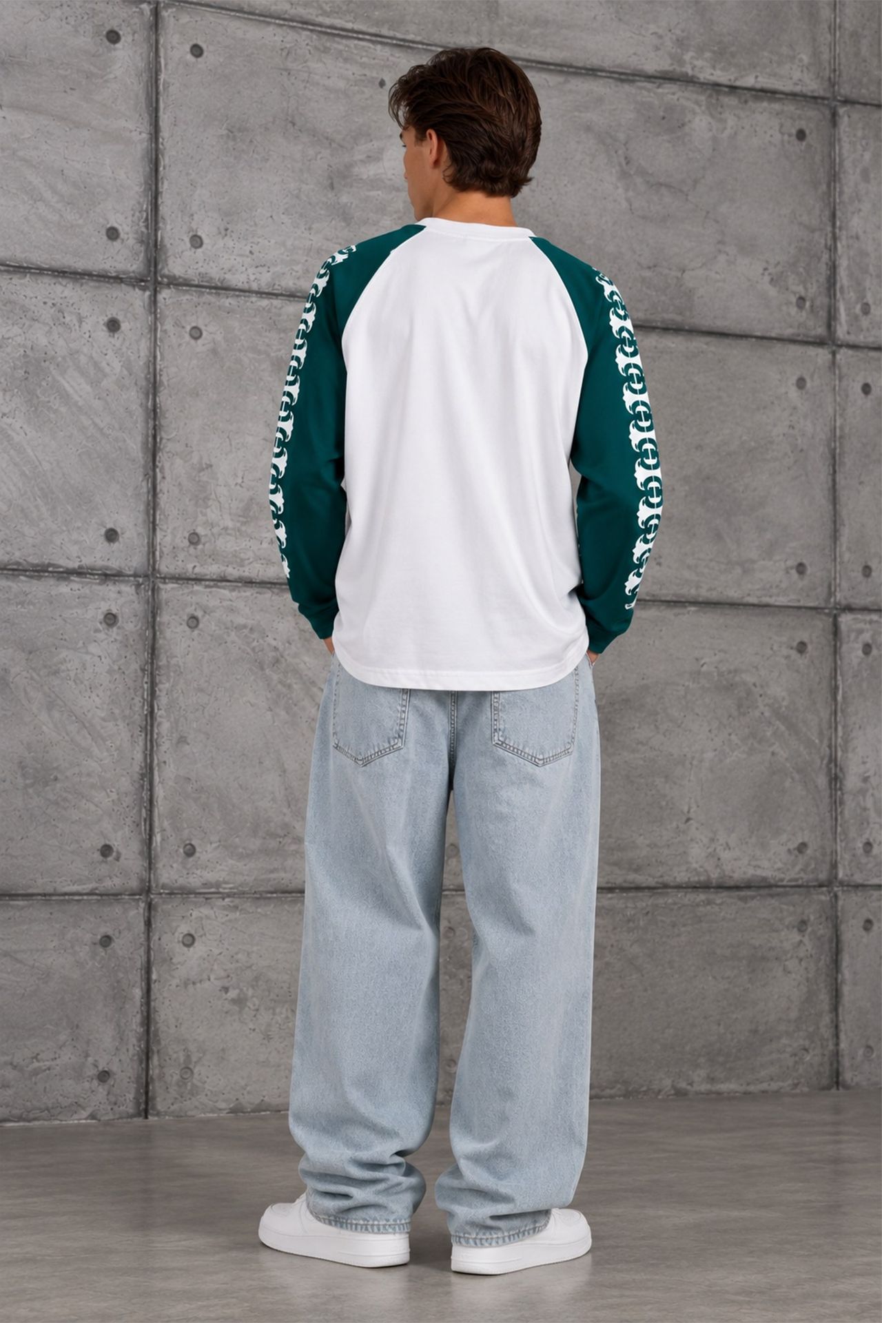 NOMARC Rahat Bisiklet Yaka Uzun Kollu Sweatshirt 4