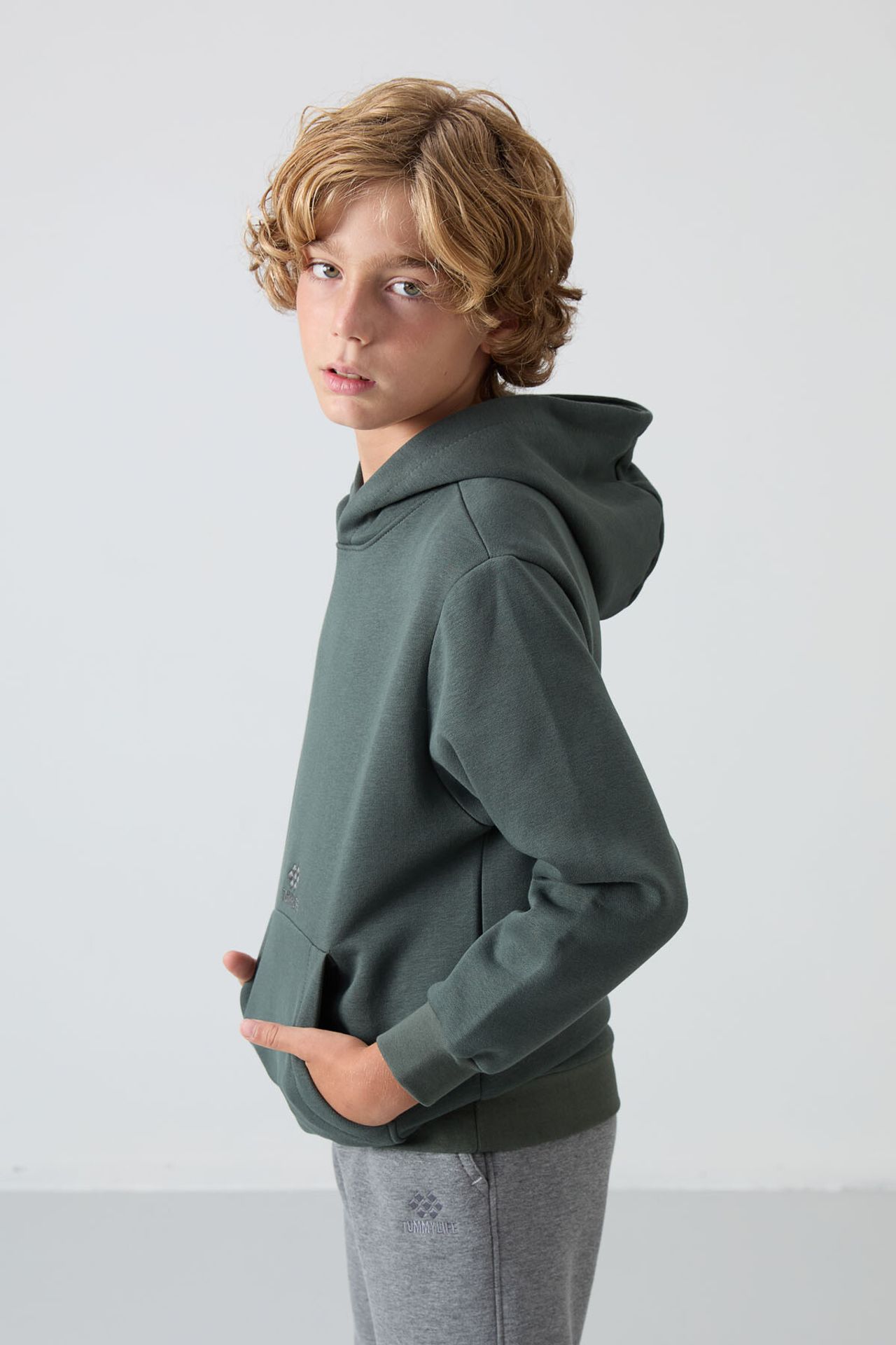 TOMMY Youth Hooded Pocket Sweatshirt 4