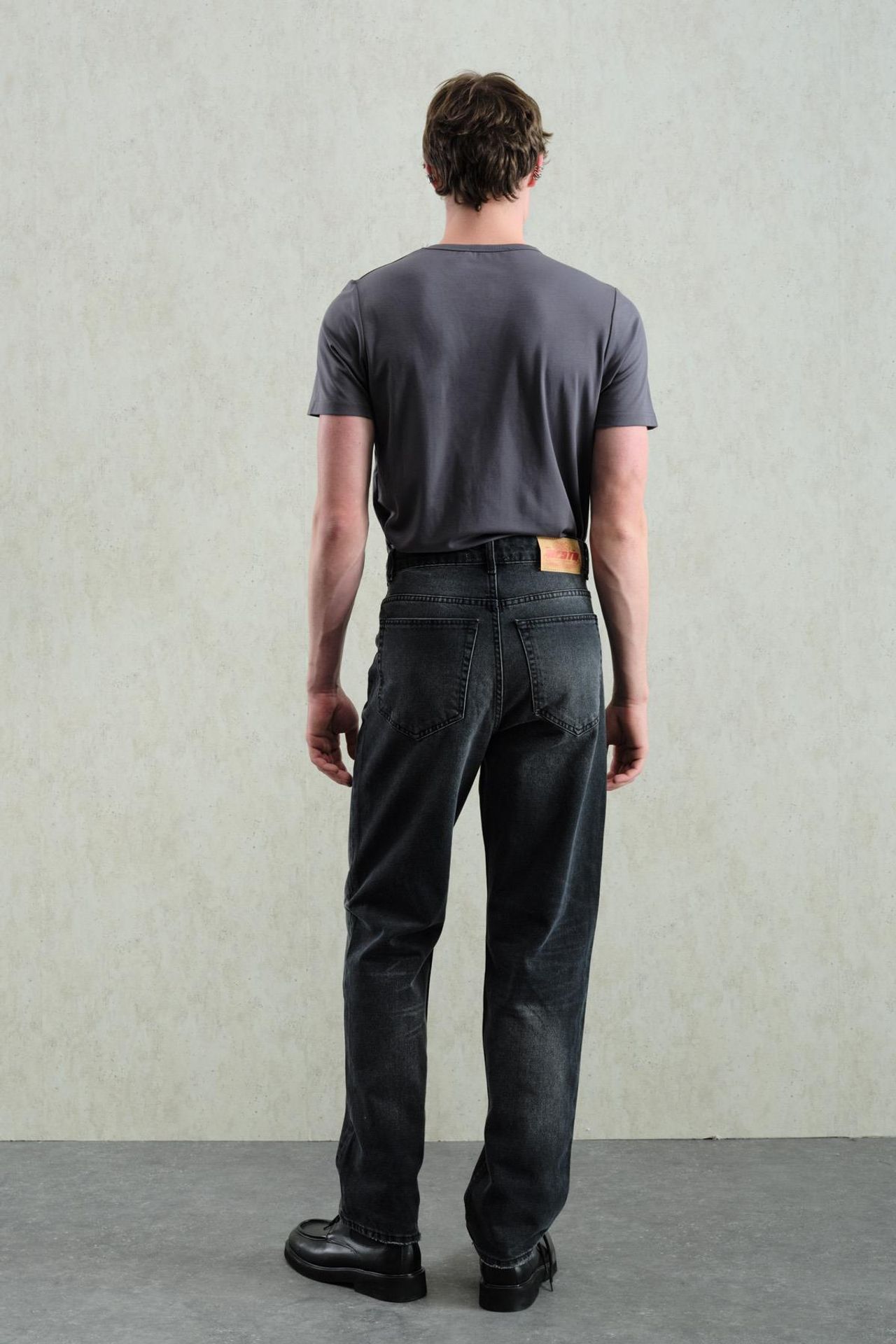 GIESTO Regular Fit Straight Leg Denim Jeans 2