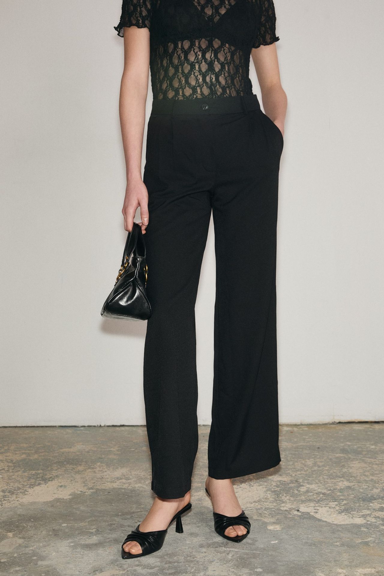 GRIMELANGE Straight-Leg Pull-On Pants 1
