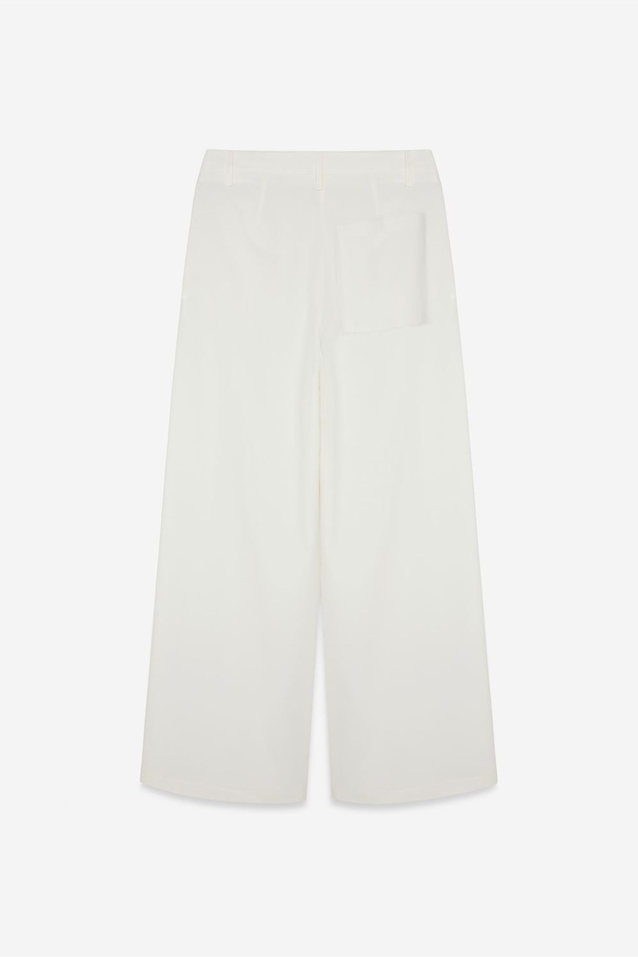 DILVIN Women's High-Waist Wide-Leg Crepe Trousers 6