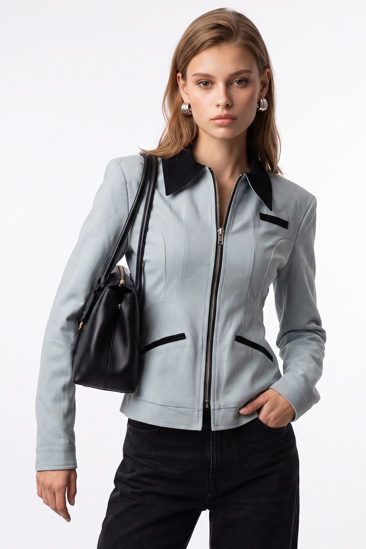 MIXRAY Cotton Blazer 3