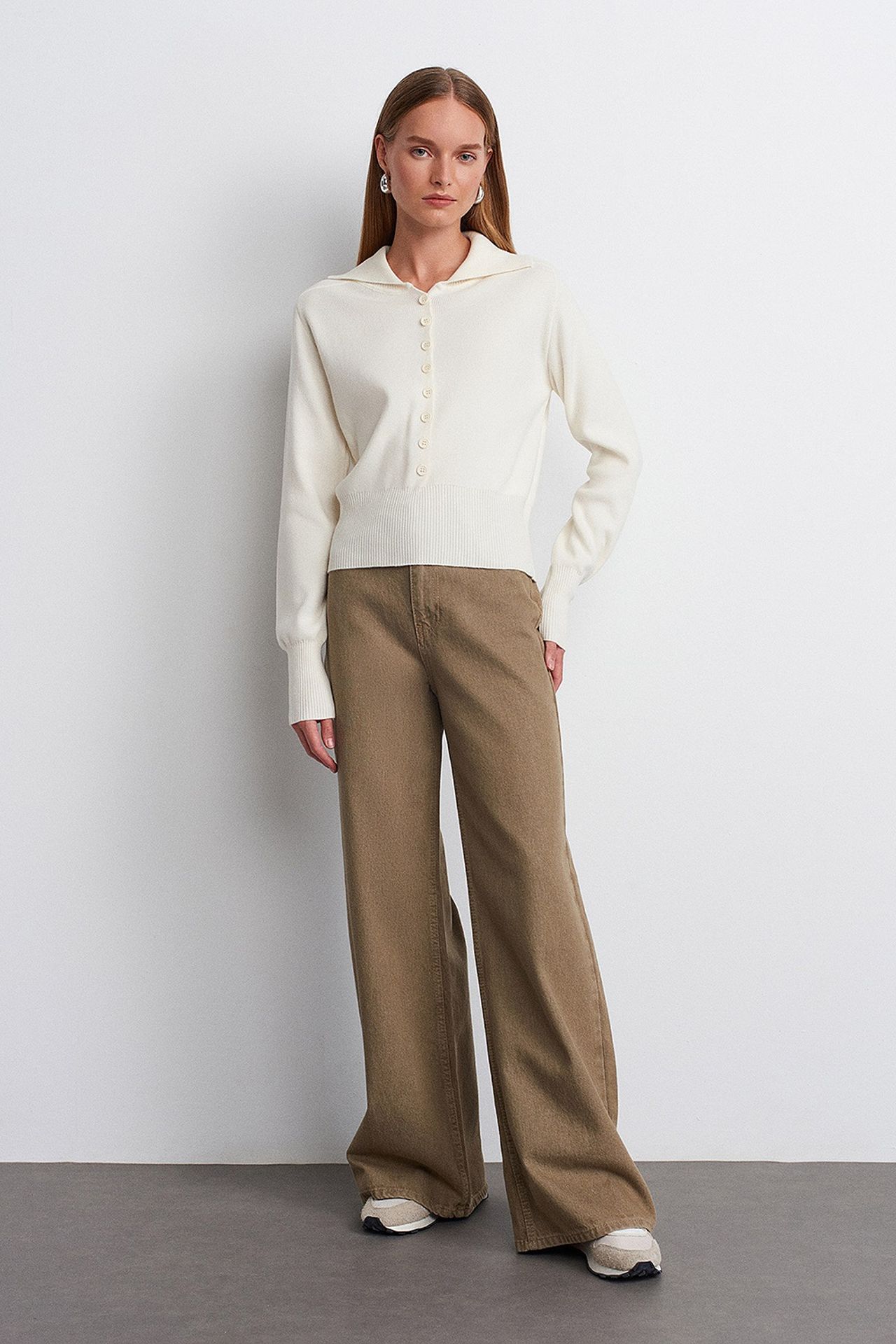 DILVIN Women's Acrylic Wool Blend Sweater 5
