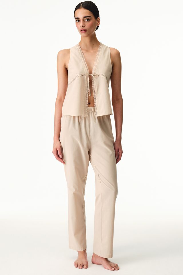 PENTI Belle Lace Trousers Pyjama Set