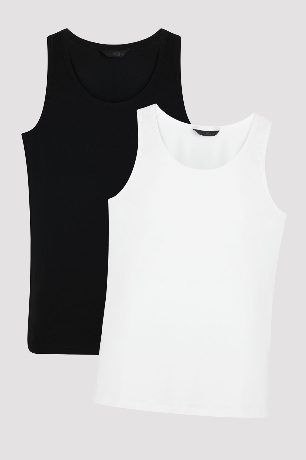 PENTI Men's Thick-Strap 2-Pack Tank Top 1