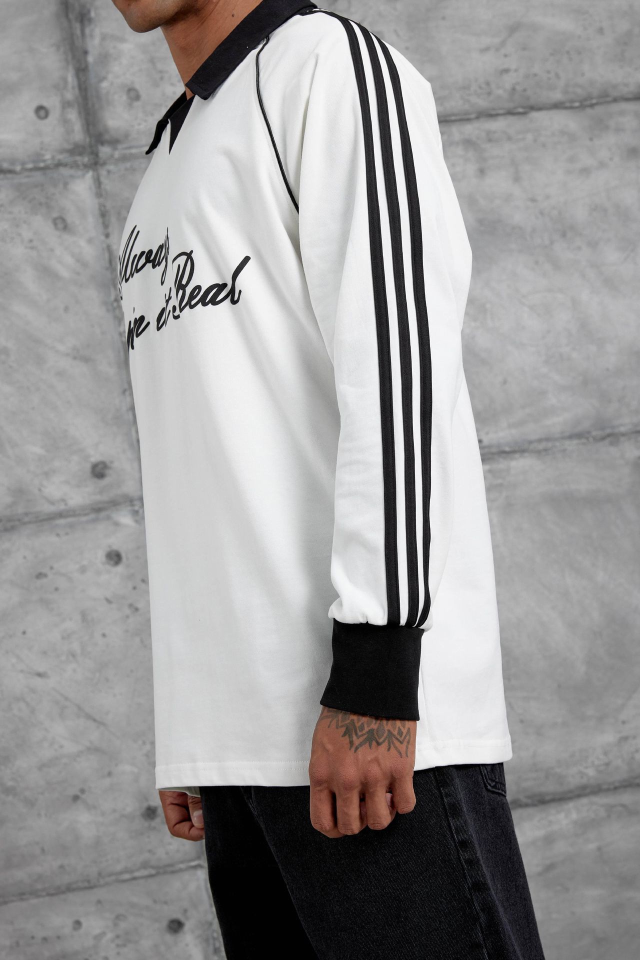 NOMARC Regular Fit Fitilli Bisiklet Yaka Sweatshirt 3