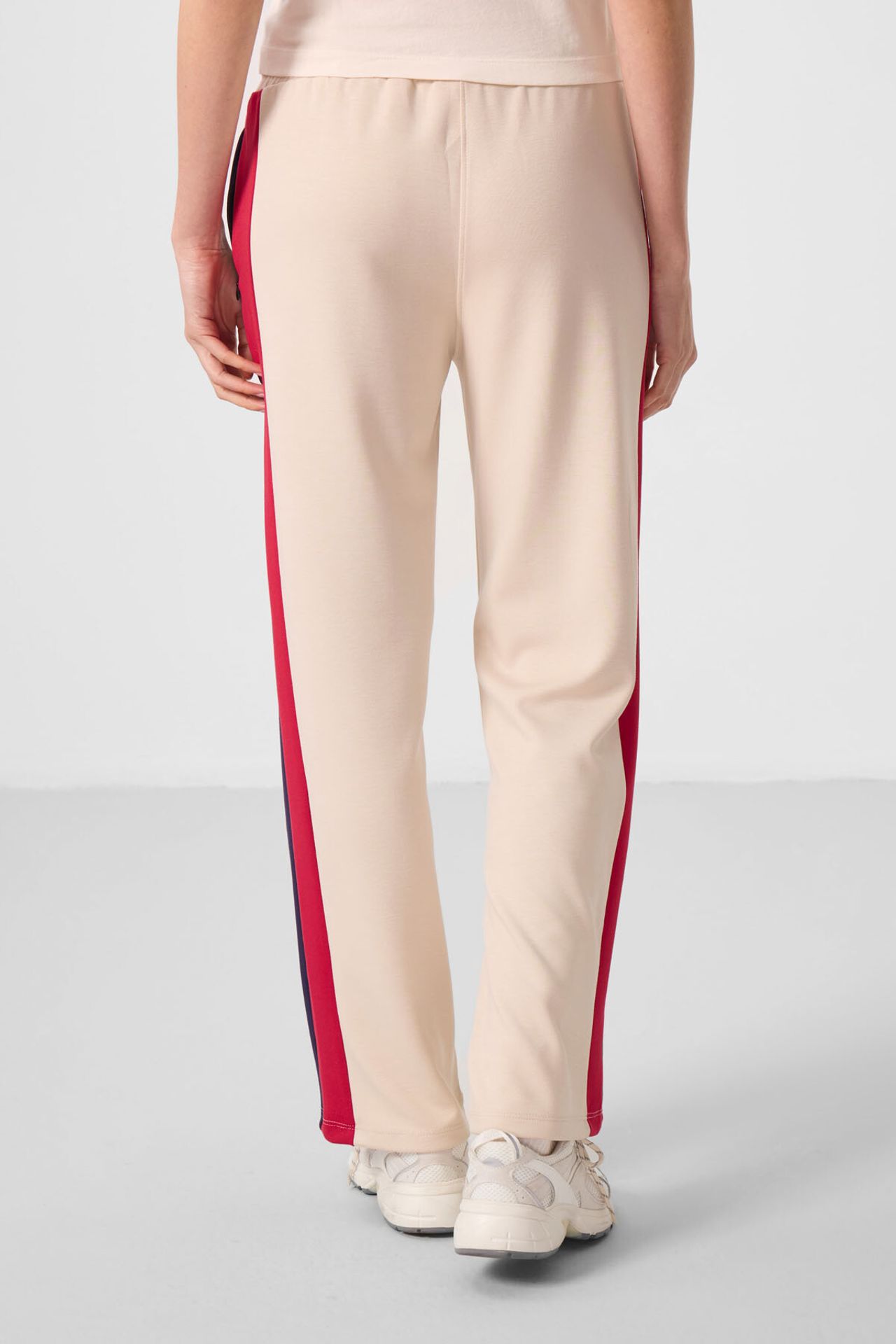 TOMMY Striped Palazzo Pants with Drawstring Waist 5