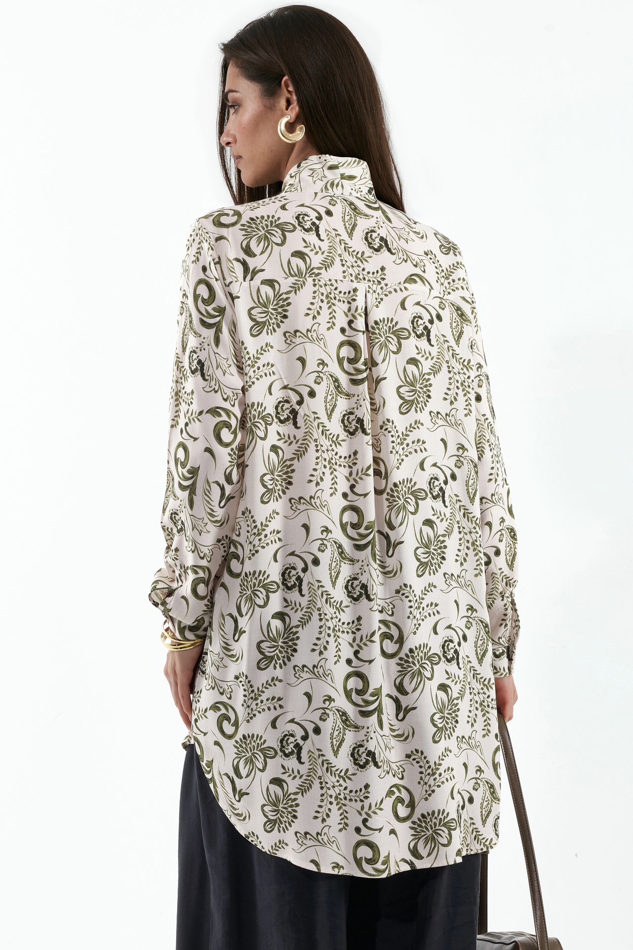BDART Long Floral Viscose Shirt 3