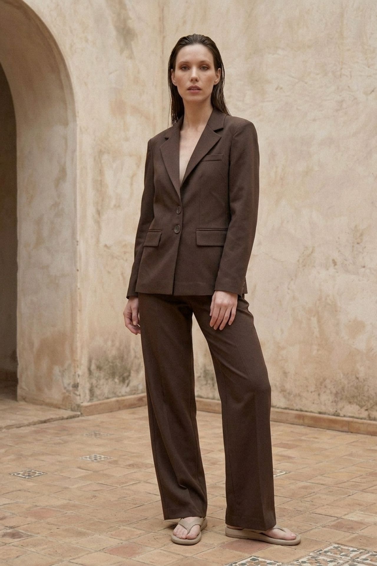 MY FASHION Women's regular-fit blazer jacket 2