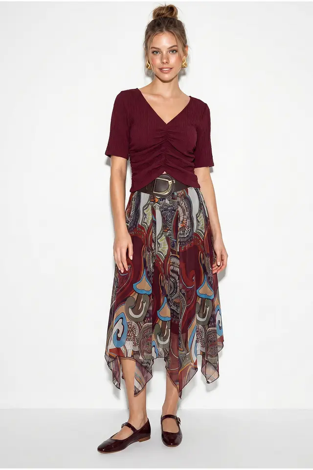 LUCCI Cotton Skirt