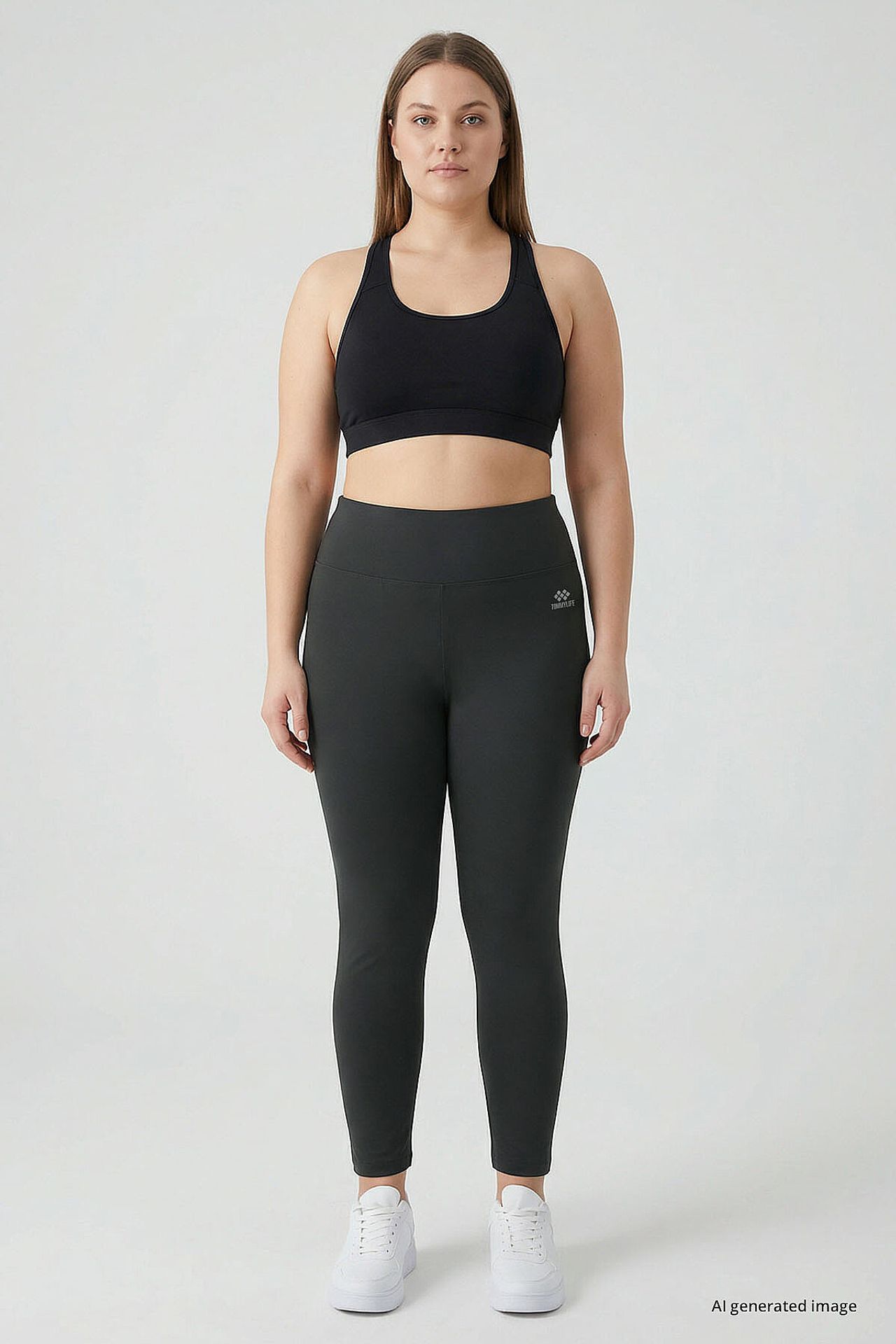 TOMMY Women's Polyester Elastane Leggings 1