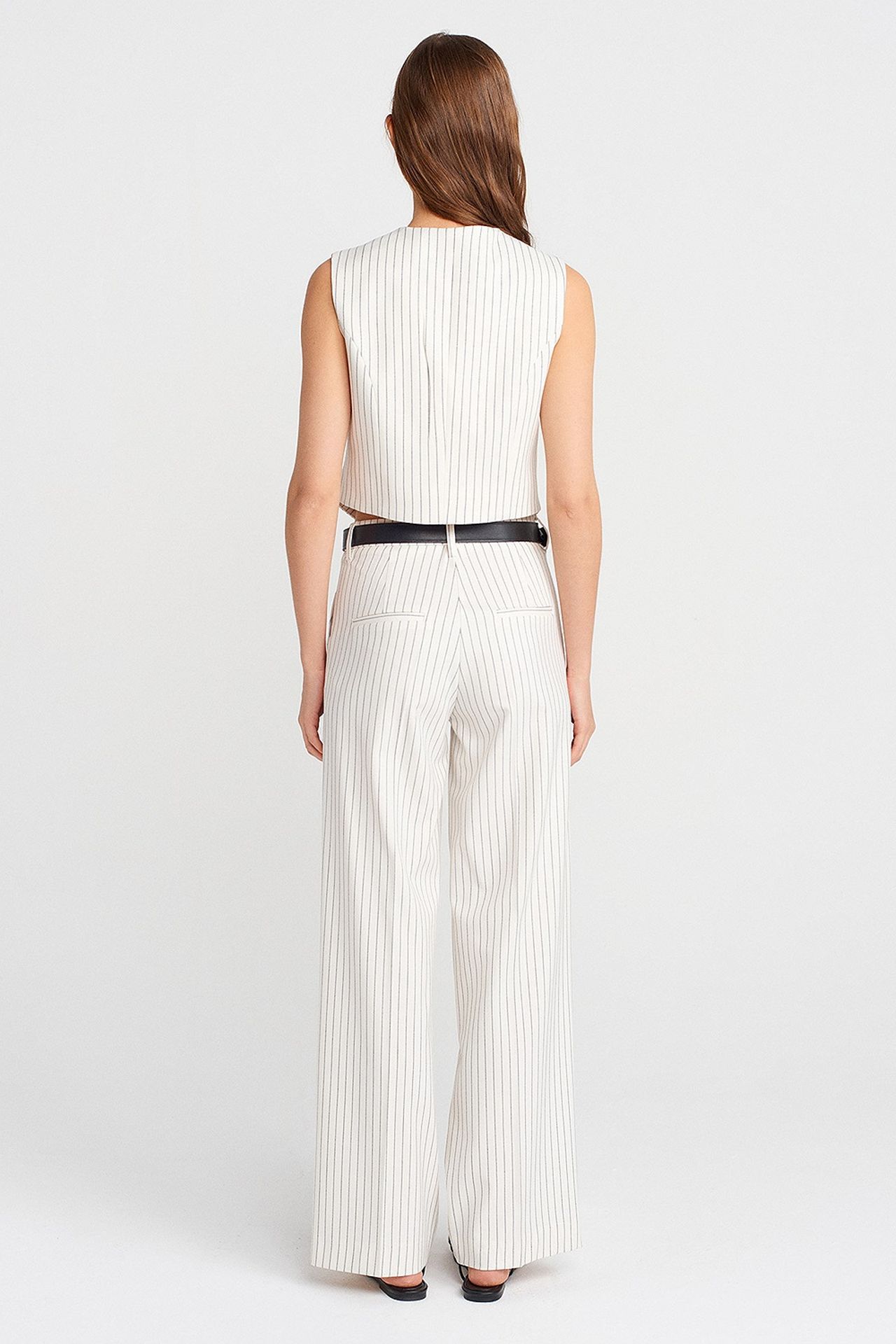 DILVIN Women's Straight-leg Trousers 2
