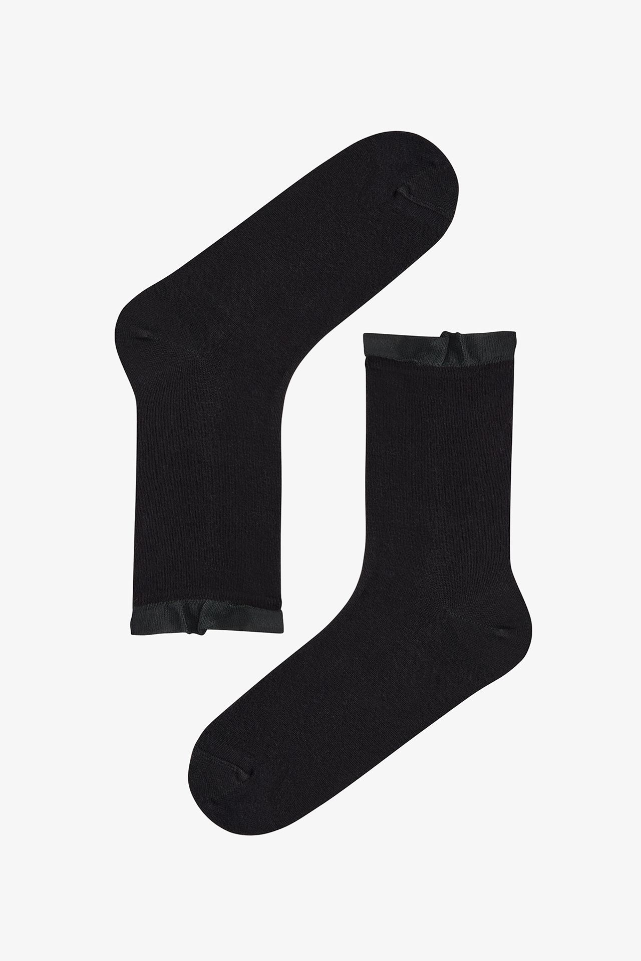 PENTI Tulle Cotton Pair Crew Socks 4