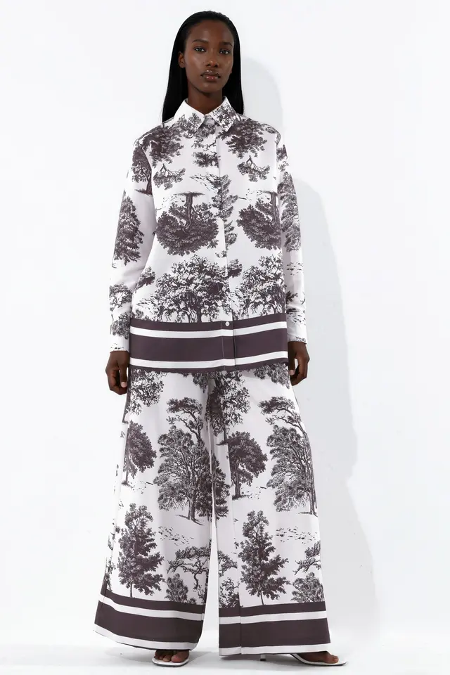 MSN Cotton-Viscose Two-Piece Coord